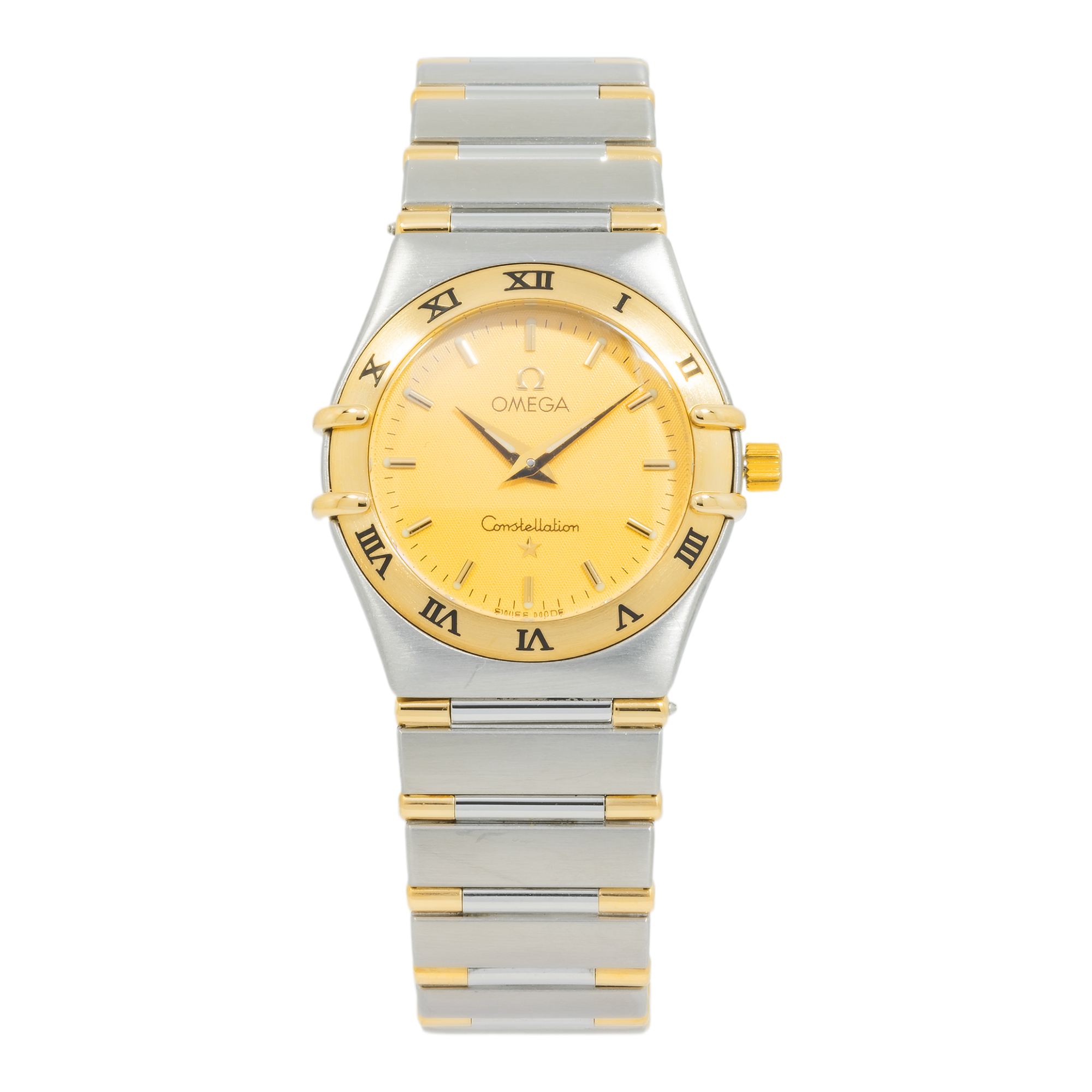 Omega Constellation 22.5mm Steel and Yellow Gold 1362.10.00-Omega-JD Watches NY