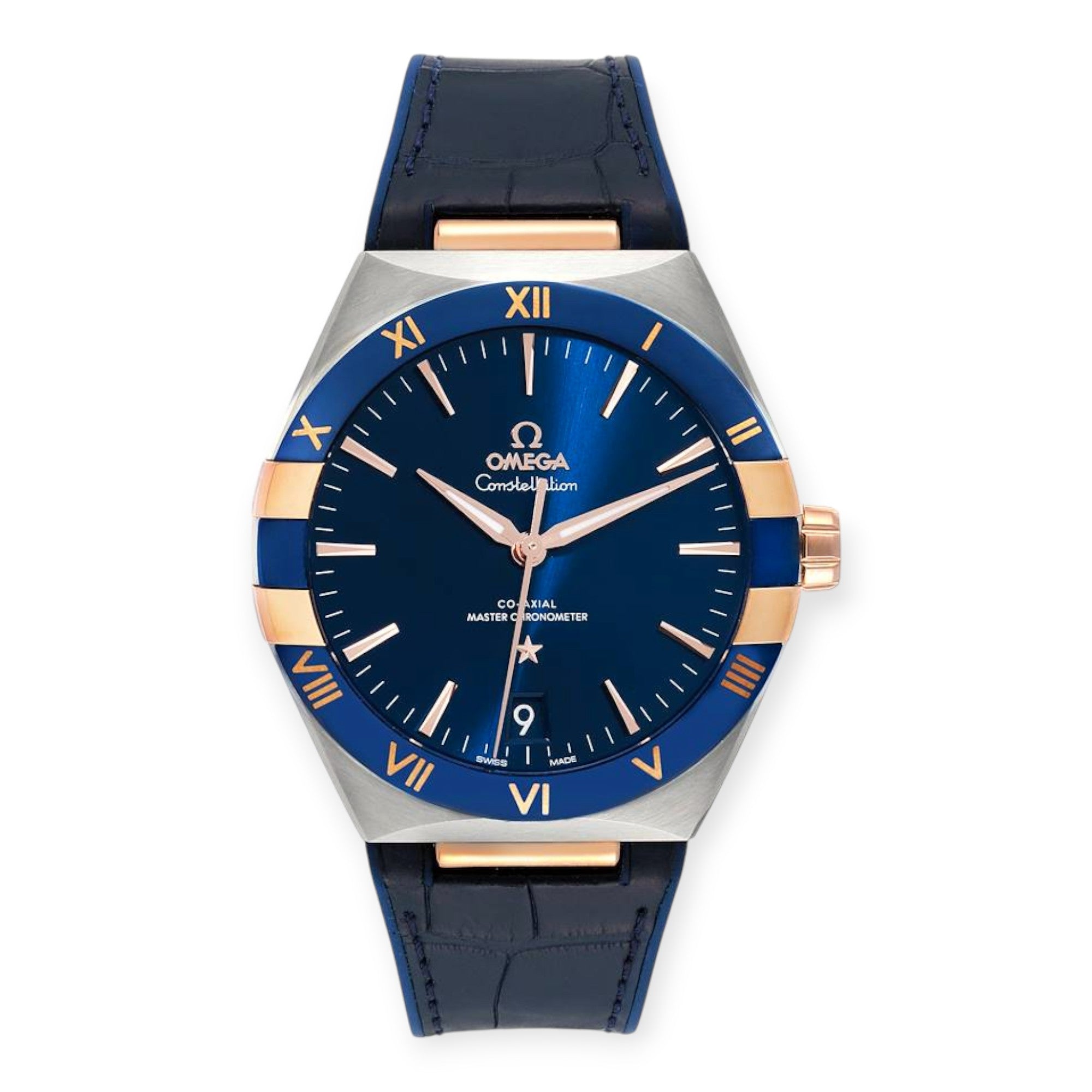 Omega Constellation 41mm 131.23.41.21.03.001 Steel Rose Gold Mens Watch 2025-Omega-JD Watches NY