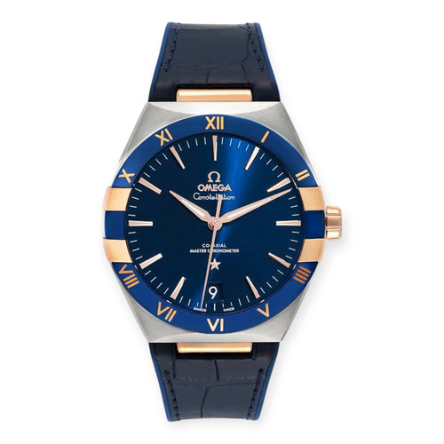 Omega Constellation 41mm 131.23.41.21.03.001 Steel Rose Gold Mens Watch 2025