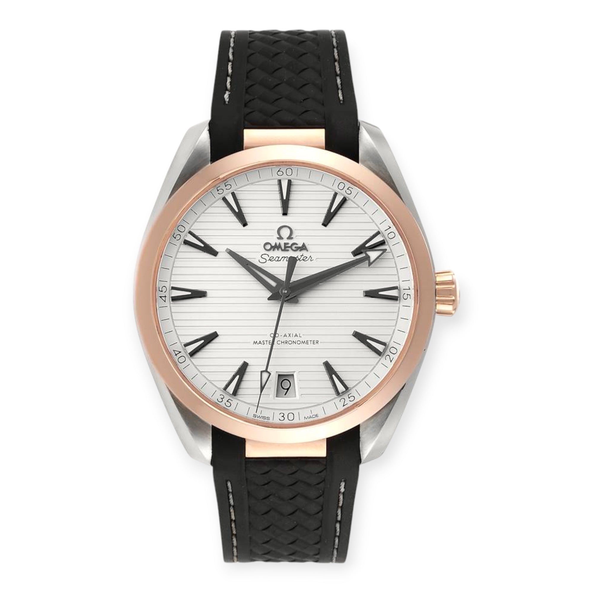 Omega Seamaster Aqua Terra 220.22.41.21.02.001 Steel Rose Gold Watch-Omega-JD Watches NY