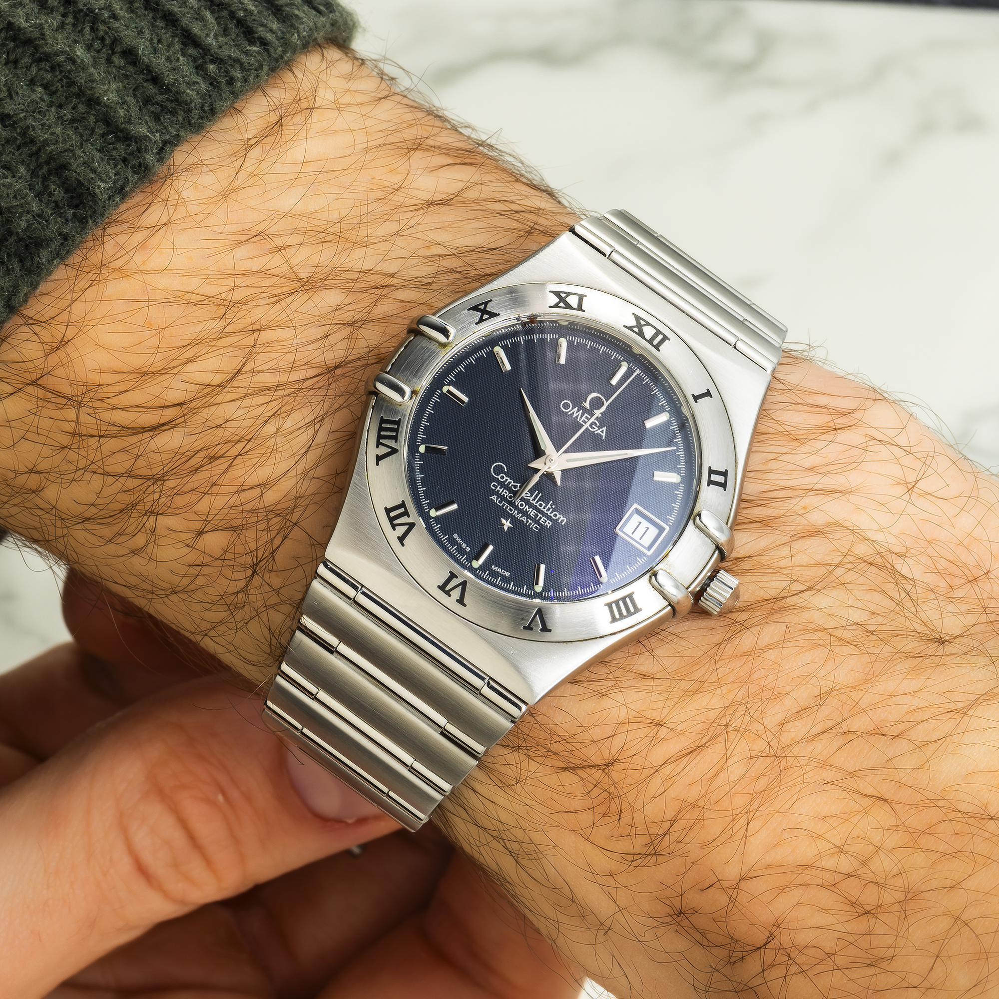 Pre-Owned Omega Constellation Men's Steel Watch – JD Watches NY Pre-Owned Omega Constellation Men's Steel Watch – JD Watches NY