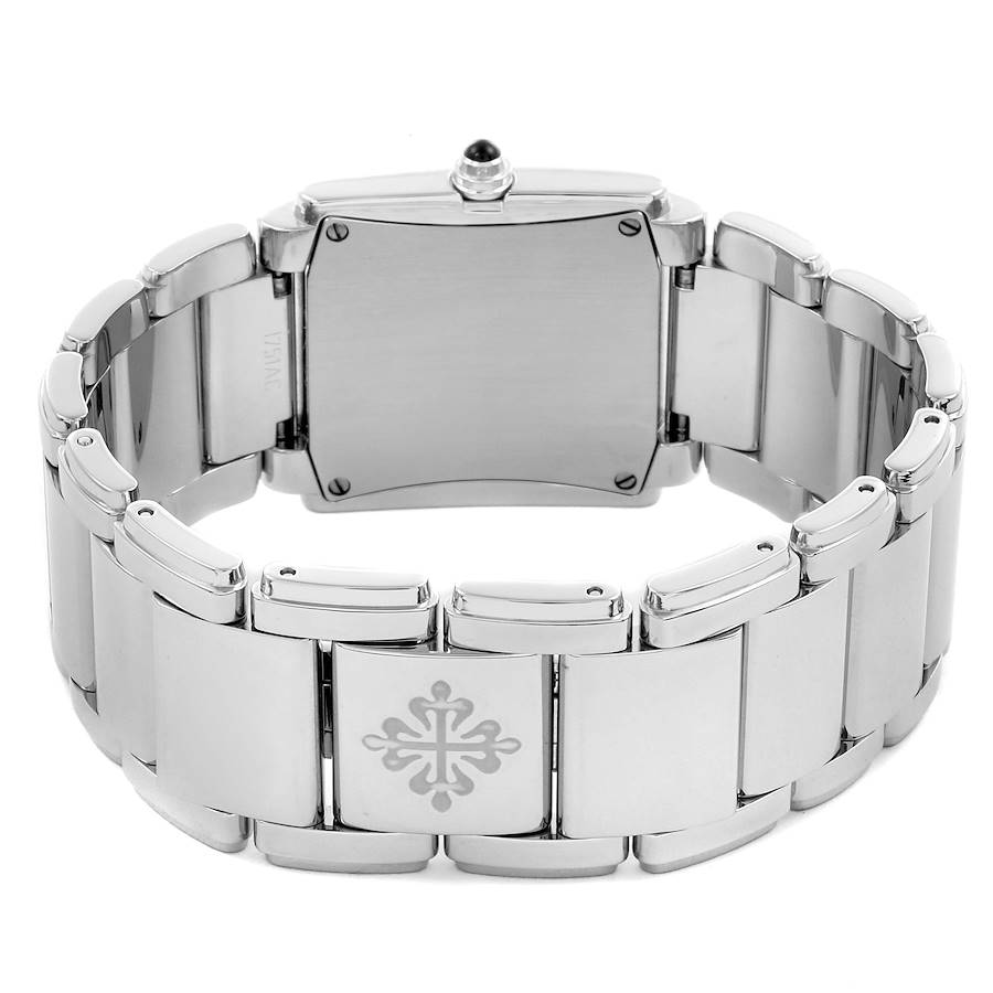 Patek Philippe 4910 Twenty-4 Blue Dial Steel Diamond Ladies Watch-Patek Philippe-JD Watches NY