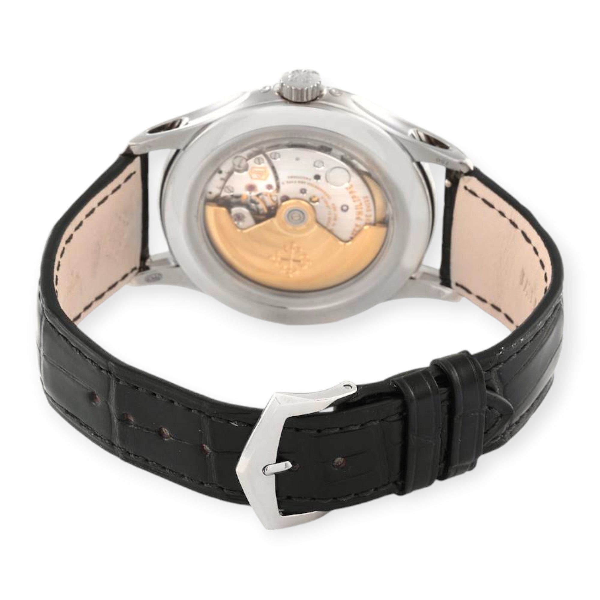 Patek Philippe 5205 Complications Annual Calendar White Gold Mens Watch-Patek Philippe-JD Watches NY