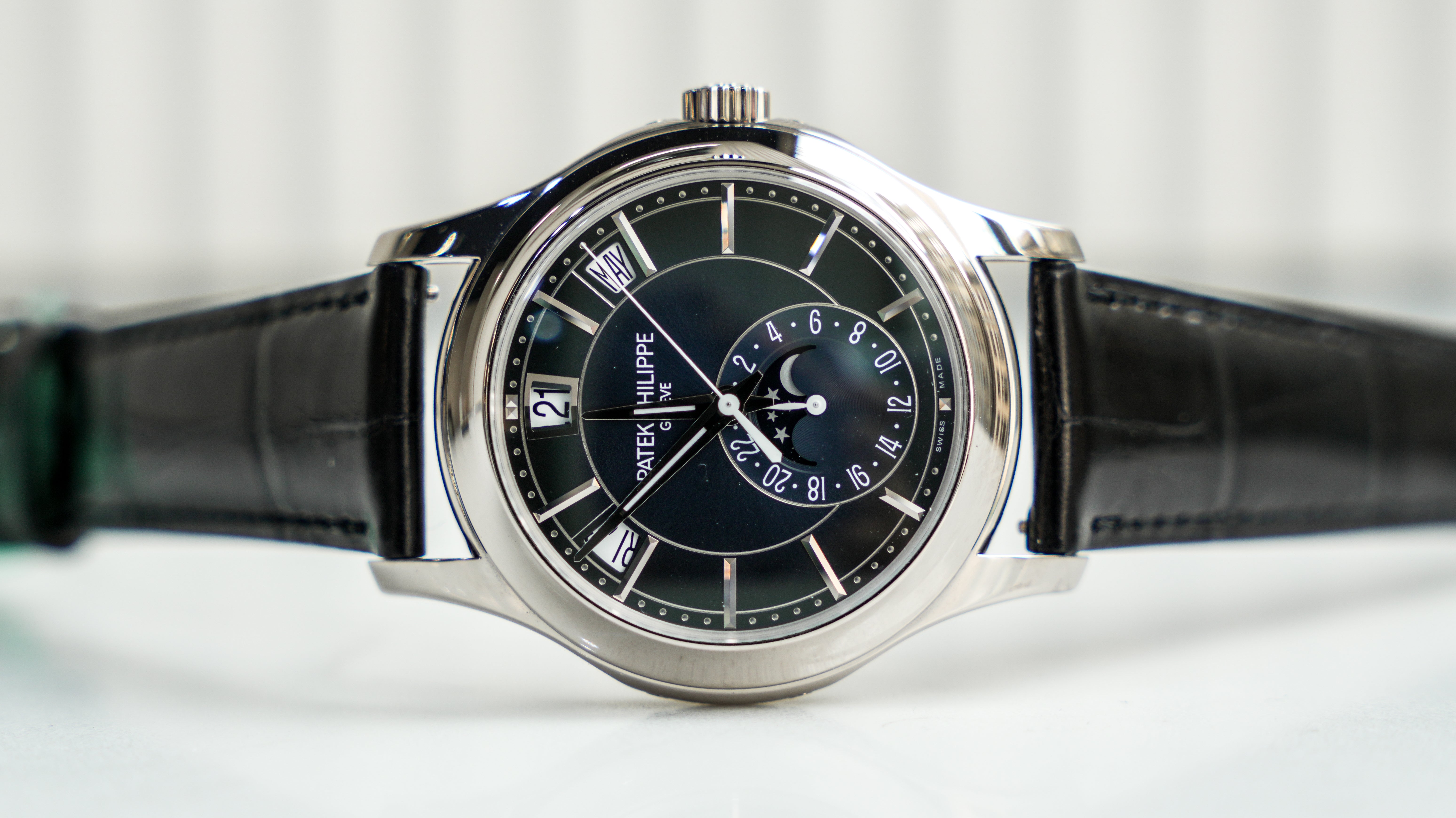 Patek Philippe Annual Calendar 5205G-013-Patek Philippe-JD Watches NY