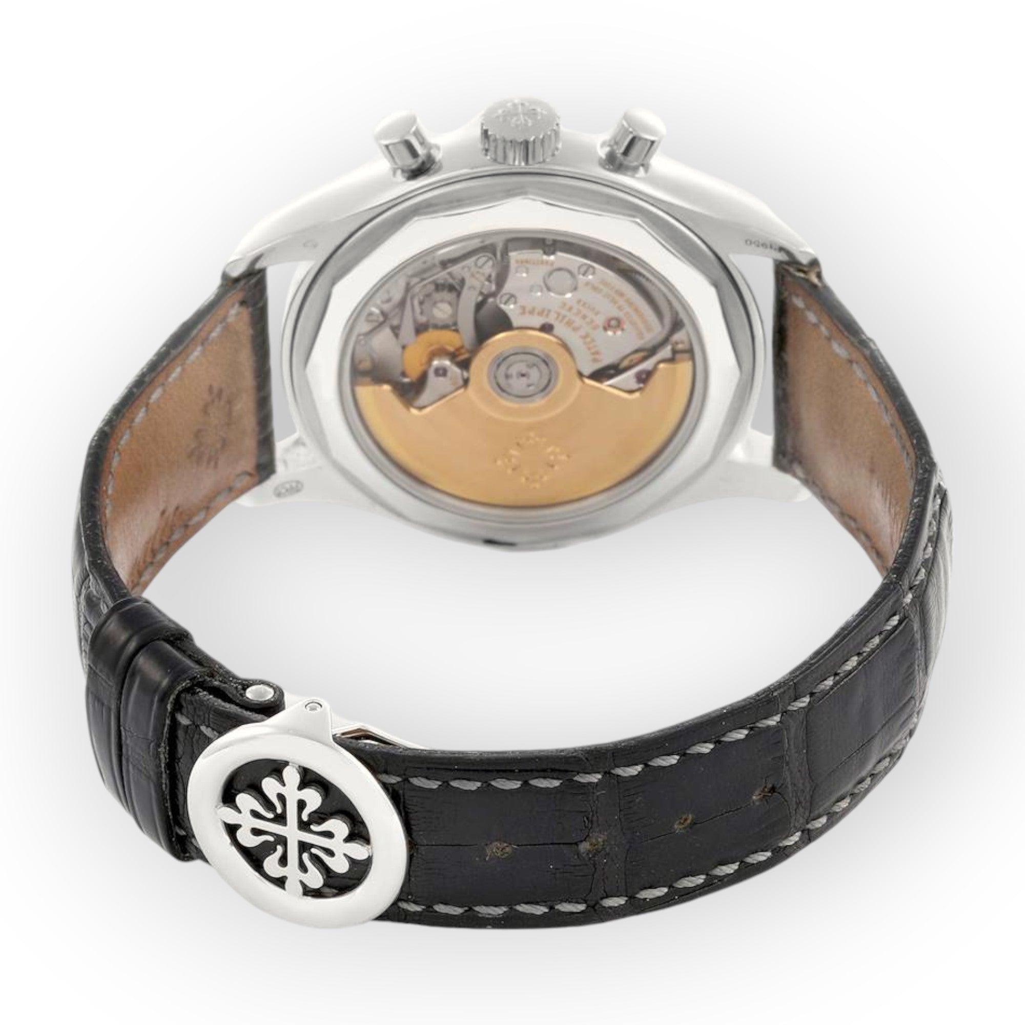 Patek Philippe Annual Calendar Chronograph Platinum Mens Watch 5960P-Patek Philippe-JD Watches NY