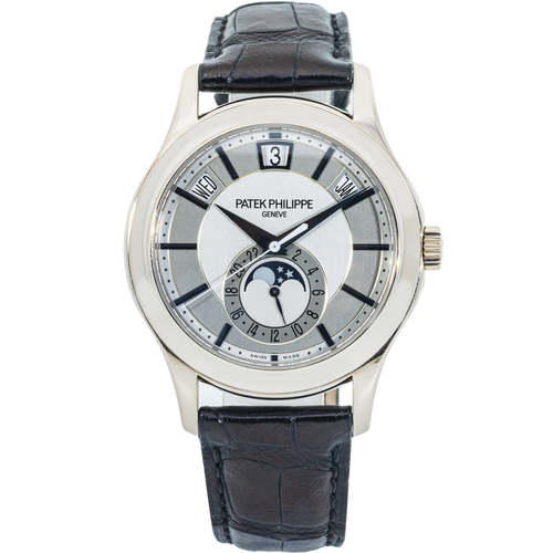 Patek Philippe Annual Calendar Moonphase 5205G-001 – 40mm White Gold, Black Dial