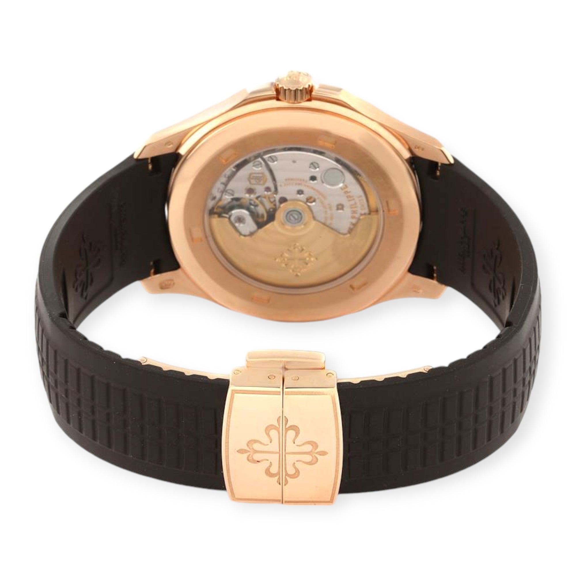 Patek Philippe Aquanaut Date 5167R Rose Gold Mens Watch-Patek Philippe-JD Watches NY
