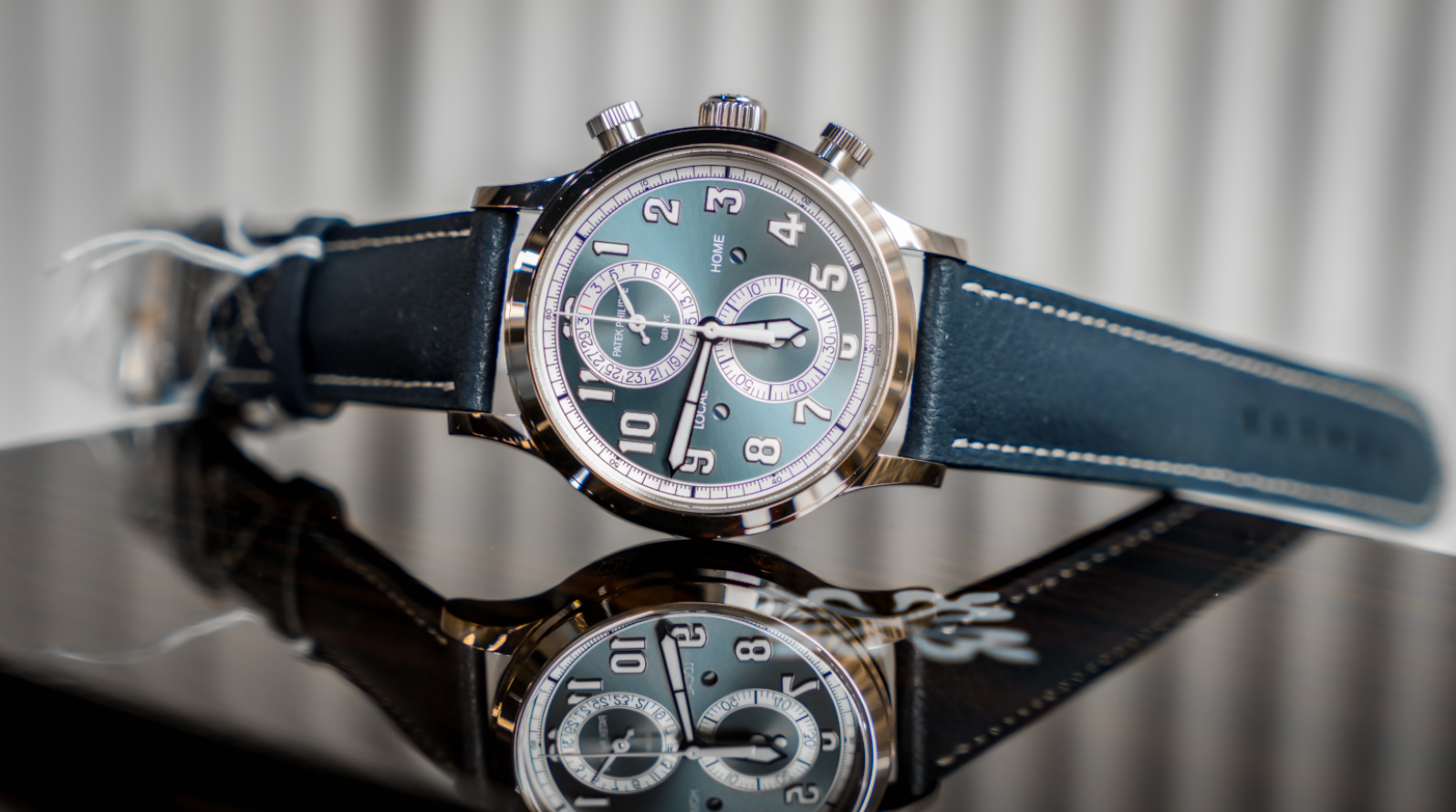 Patek Philippe Calatrava Pilot Travel Time Chronograph 5924G – 18k White Gold Ref. 5924G-001-Patek Philippe-JD Watches NY