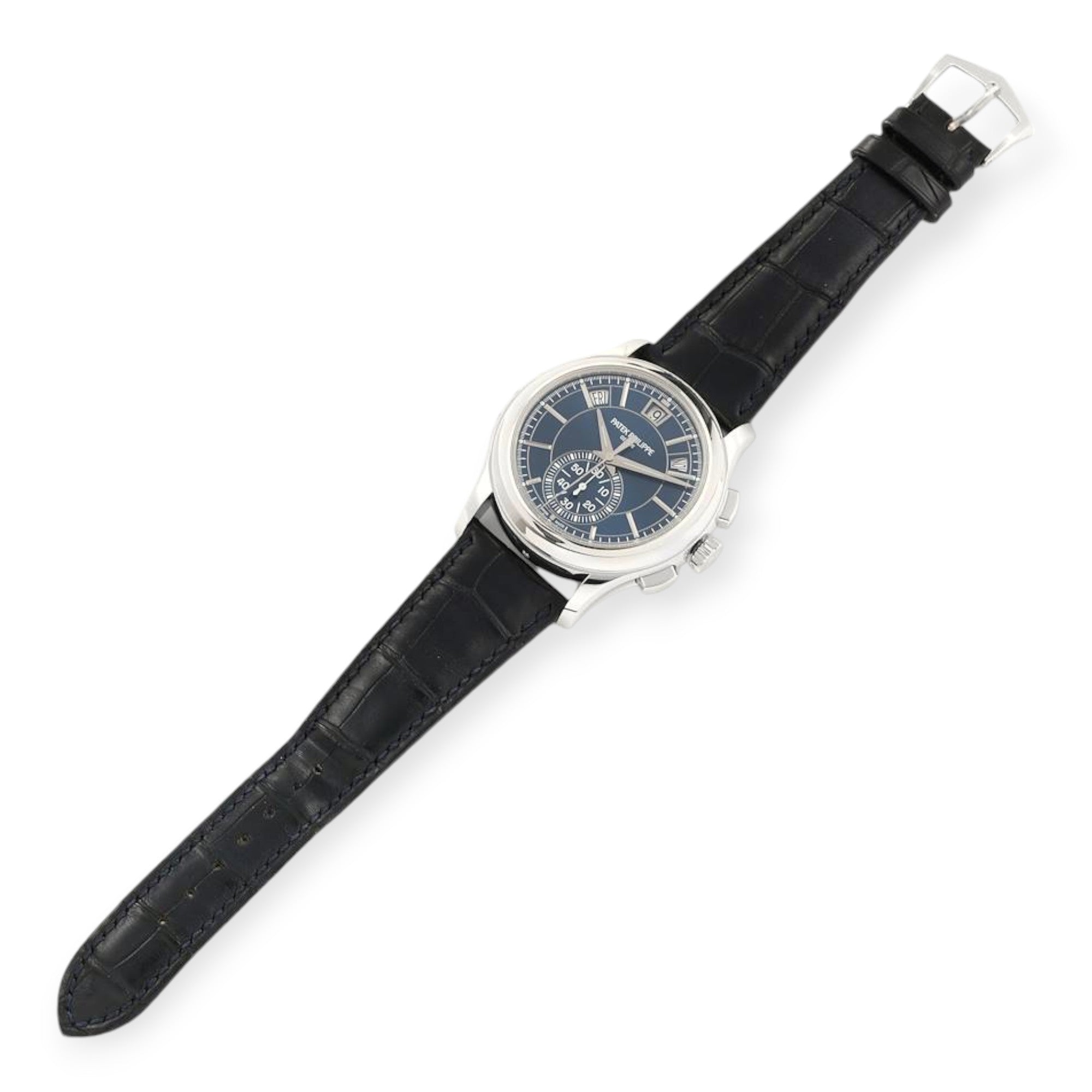 Patek Philippe Complications 5905 Annual Calendar Platinum Watch-Patek Philippe-JD Watches NY