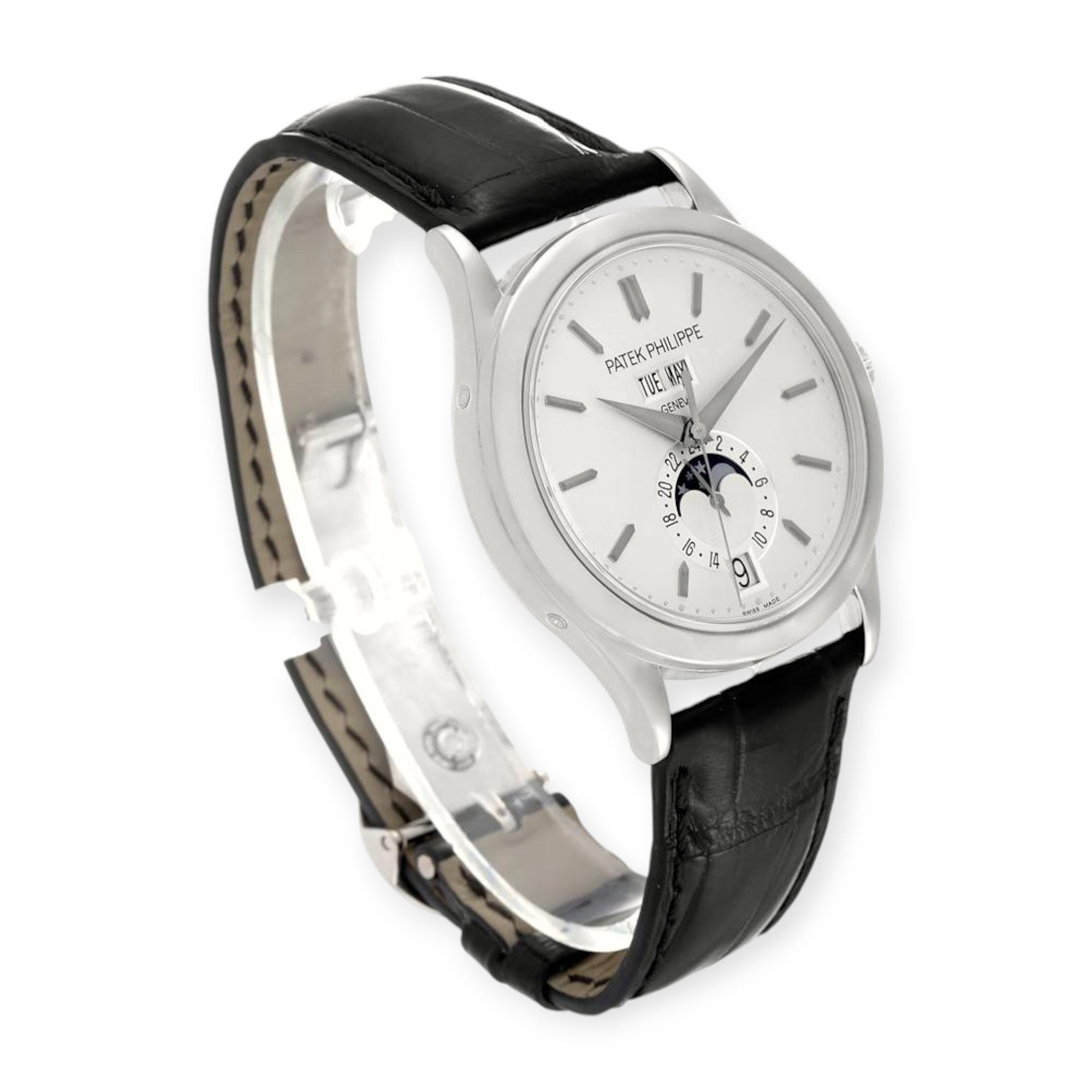 Patek Philippe Complications Annual Calendar White Gold Mens Watch 5396G-Patek Philippe-JD Watches NY