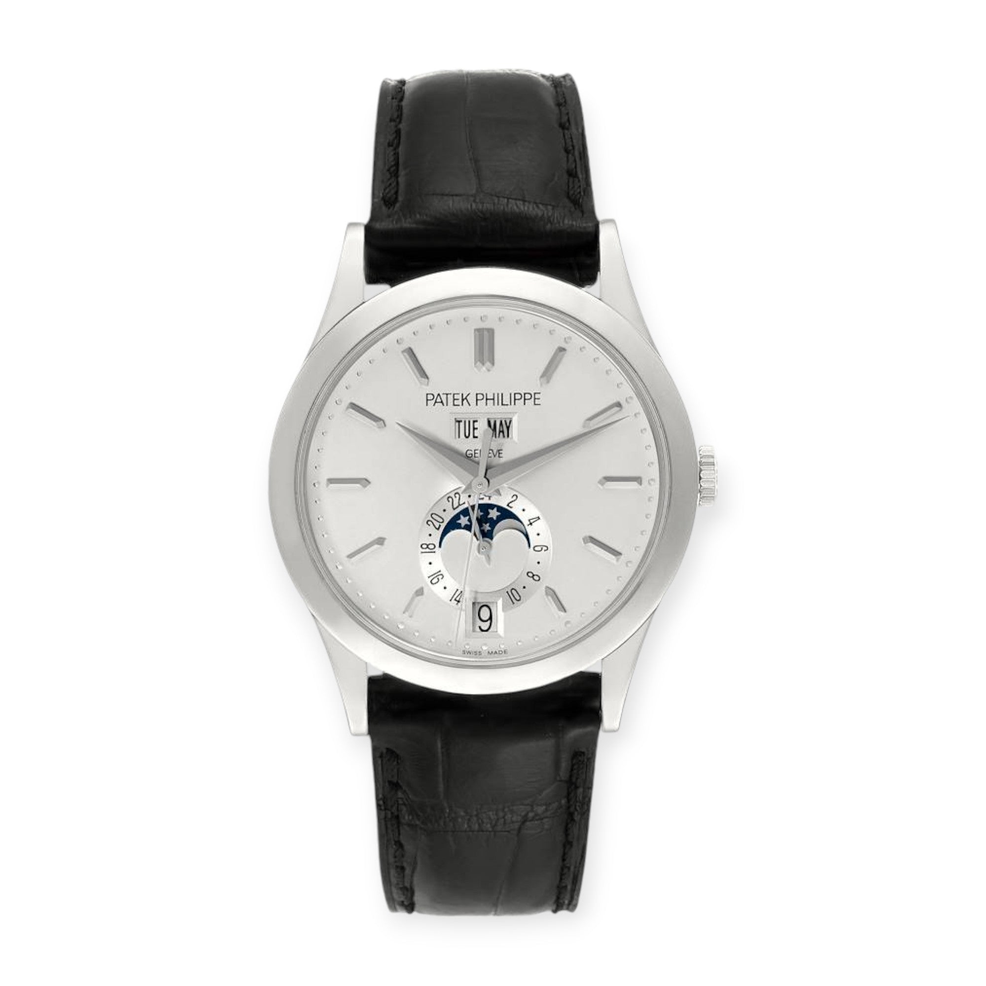 Patek Philippe Complications Annual Calendar White Gold Mens Watch 5396G-Patek Philippe-JD Watches NY