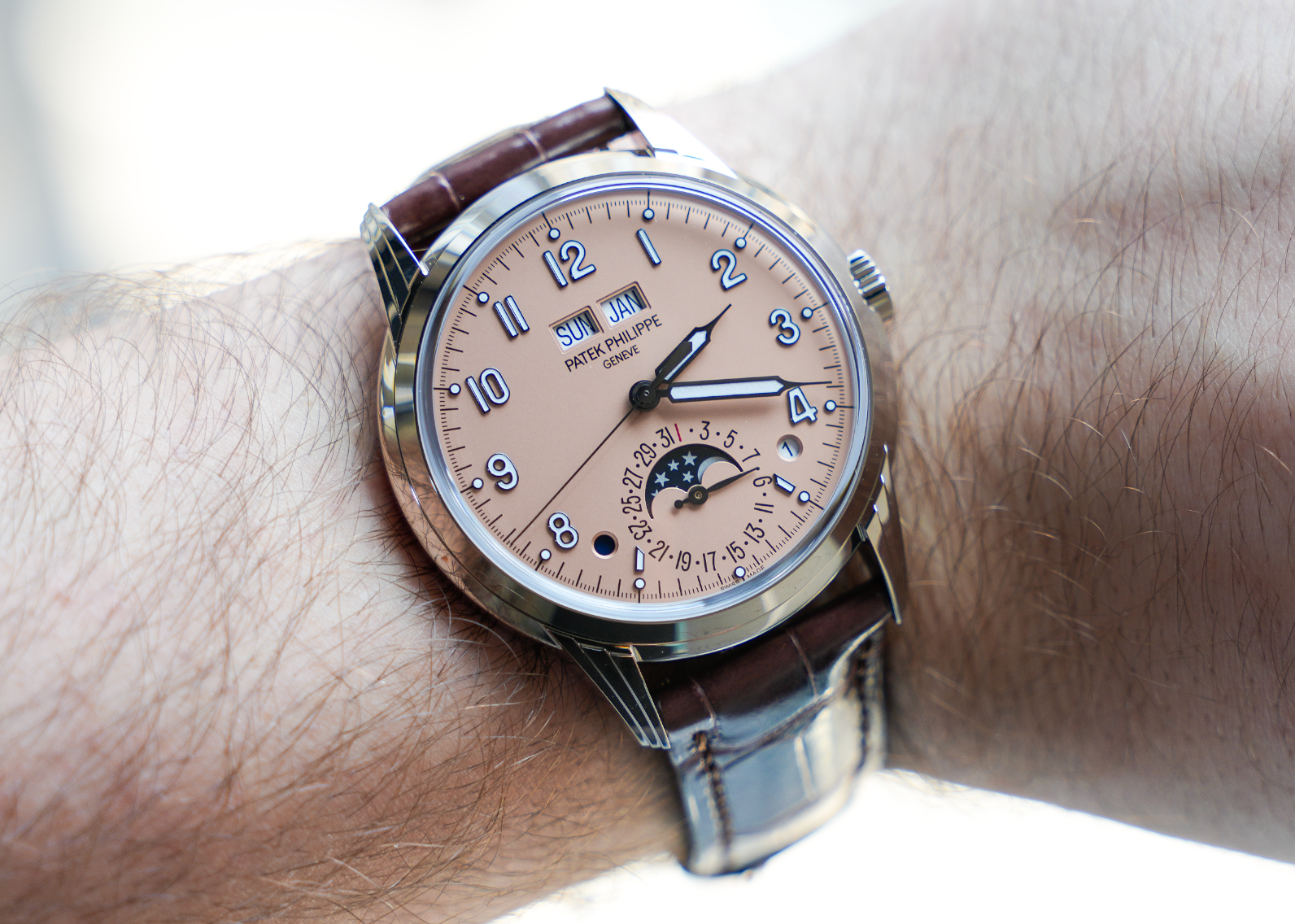 Pre-Owned Patek Philippe 5320G Perpetual Calendar White Gold