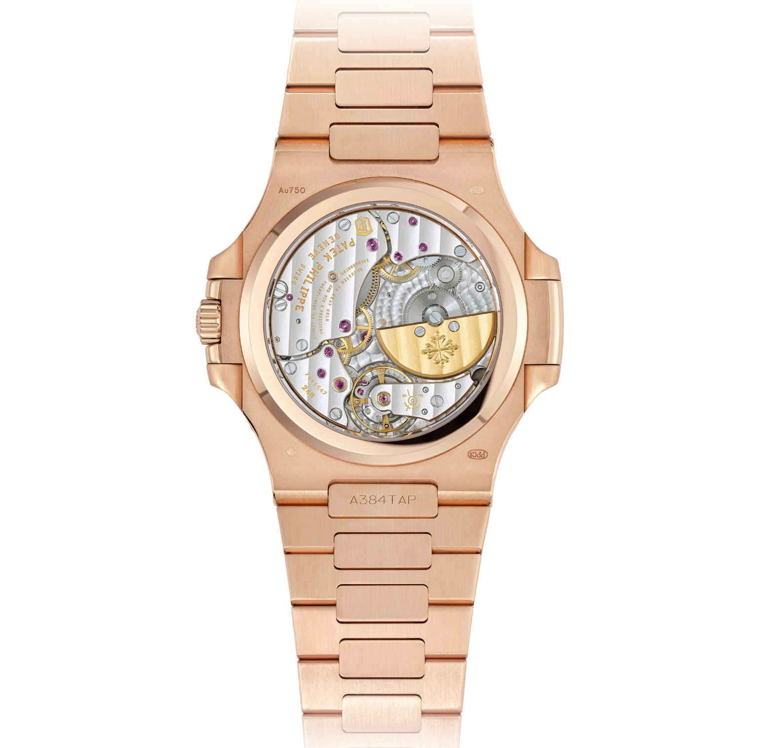 Patek Philippe Nautilus 5712-1R-001 40MM Sunburst Brown Dial With Rose Gold Bracelet-Patek Philippe-JD Watches NY