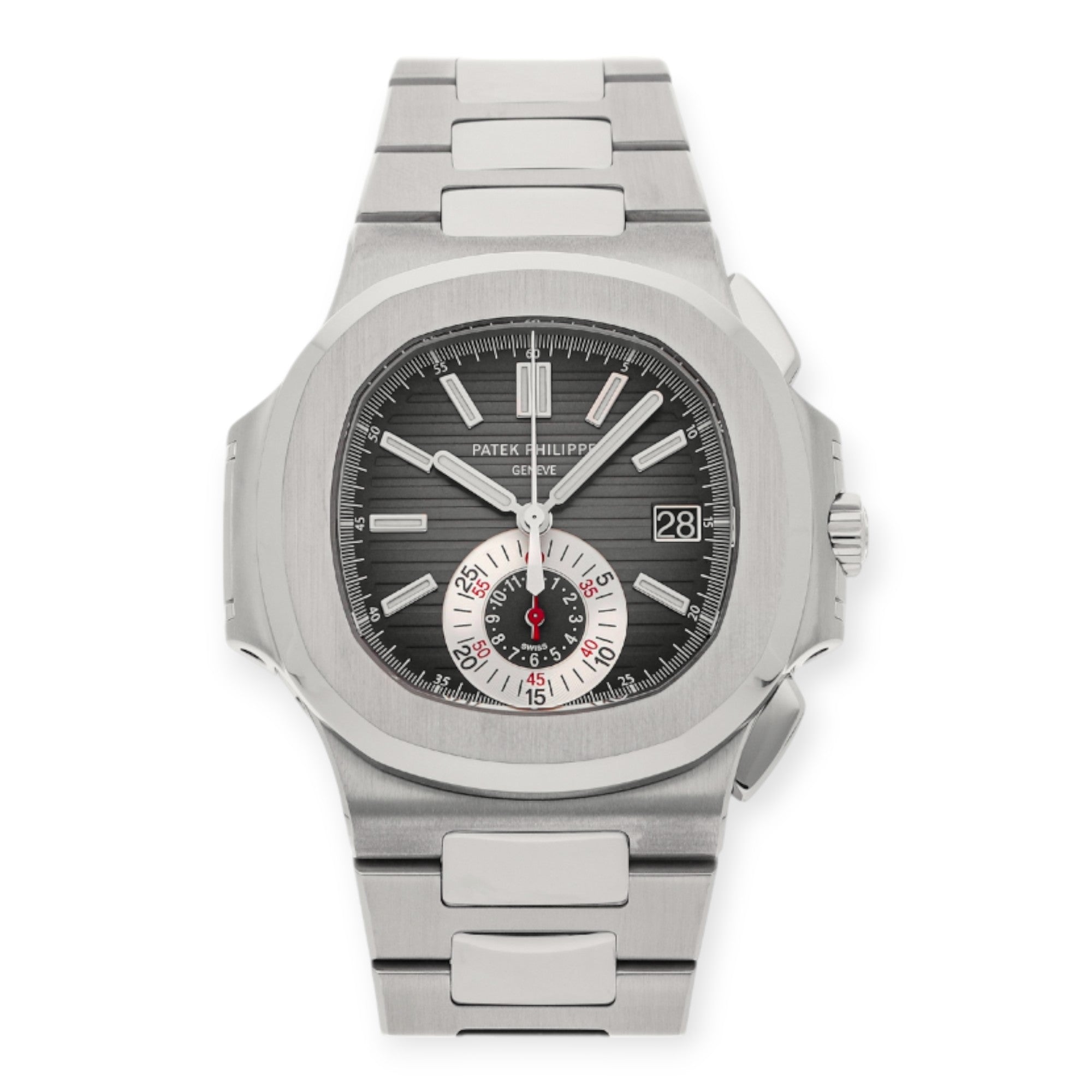 Patek Philippe Nautilus 5980/1A-014 40MM Blue Dial With Two Tone Bracelet-Patek Philippe-JD Watches NY