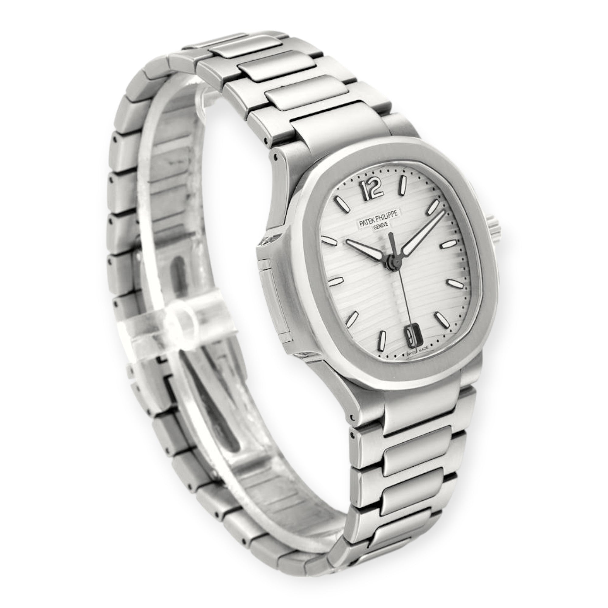 Patek Philippe Nautilus Silver Dial Steel Mens Watch 7118 Unworn-Patek Philippe-JD Watches NY