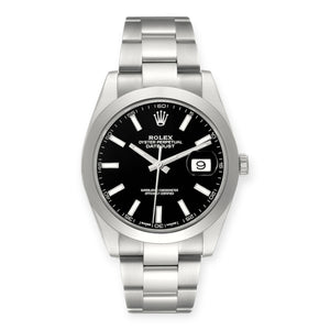 Rolex Datejust 126300 41MM Black Dial With Stainless Steel Oyster Bracelet