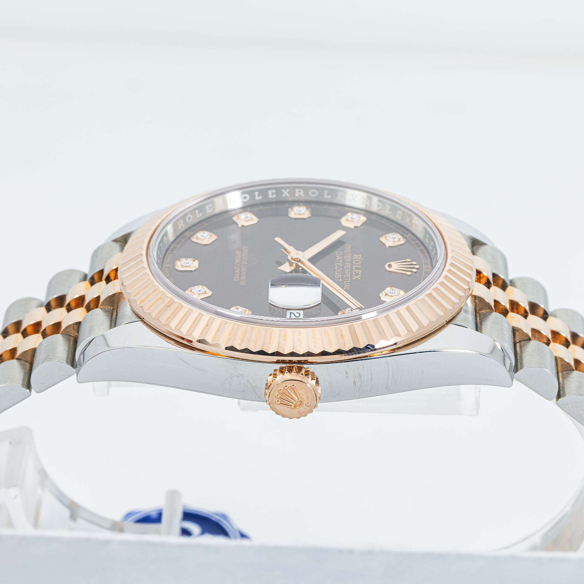Rolex Datejust 126331 Chocolate Diamond Dial 41mm Two-Tone (2017 to 2020)
