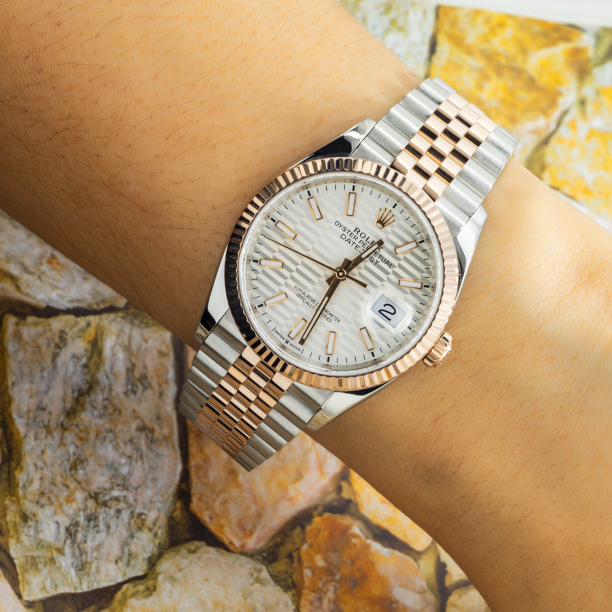 Rolex Datejust 126331 Stainless Steel and Everose Gold 41mm with Jubilee Bracelet-Rolex-JD Watches NY