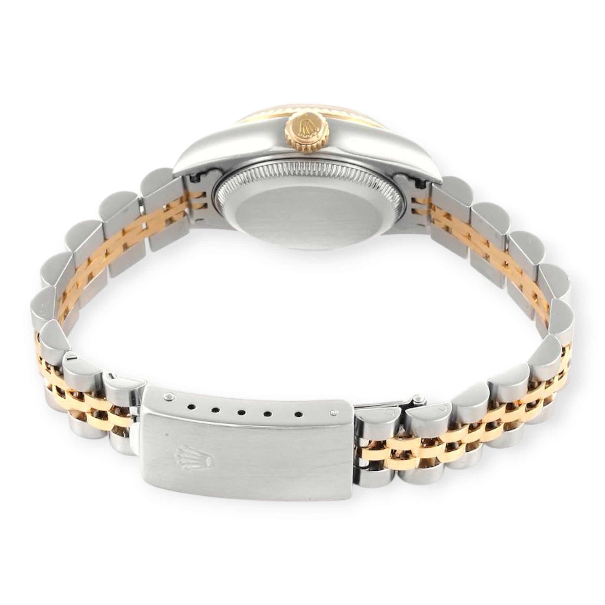 Rolex Datejust 26mm 79173 Steel Yellow Gold Silver Dial Ladies Watch-Rolex-JD Watches NY