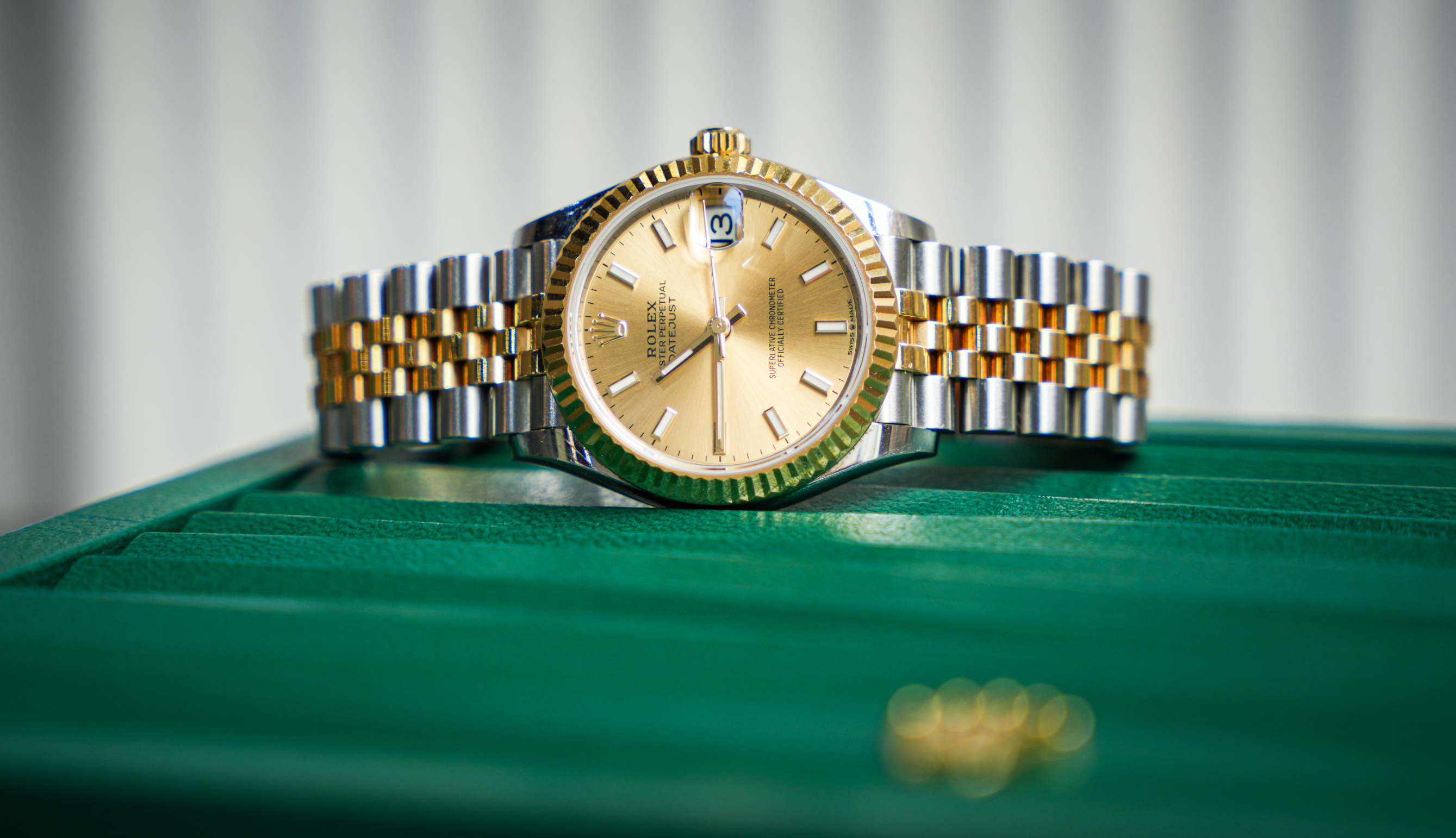 Rolex Datejust 31 Ref. 278273-0014 – Stainless Steel & 18k Yellow Gold, Champagne Dial: