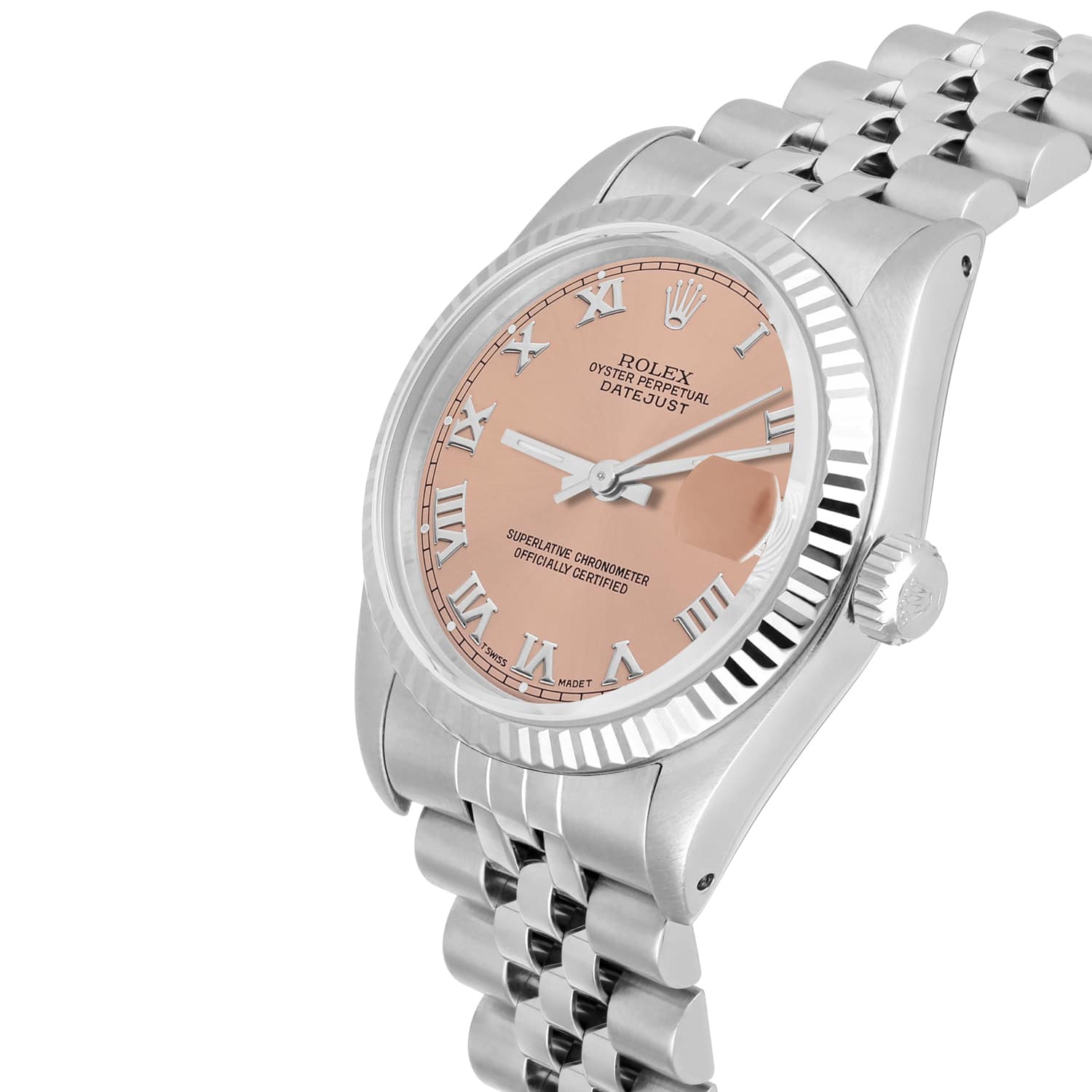 Rolex Datejust 31mm 68274 – Stainless Steel with Salmon Roman Dial-Rolex-JD Watches NY