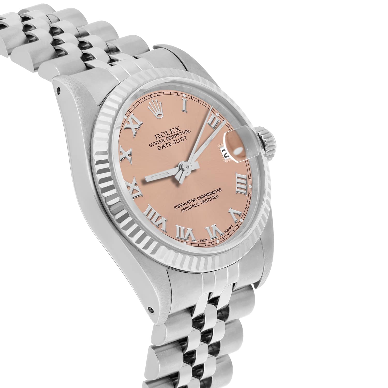 Rolex Datejust 31mm 68274 – Stainless Steel with Salmon Roman Dial-Rolex-JD Watches NY