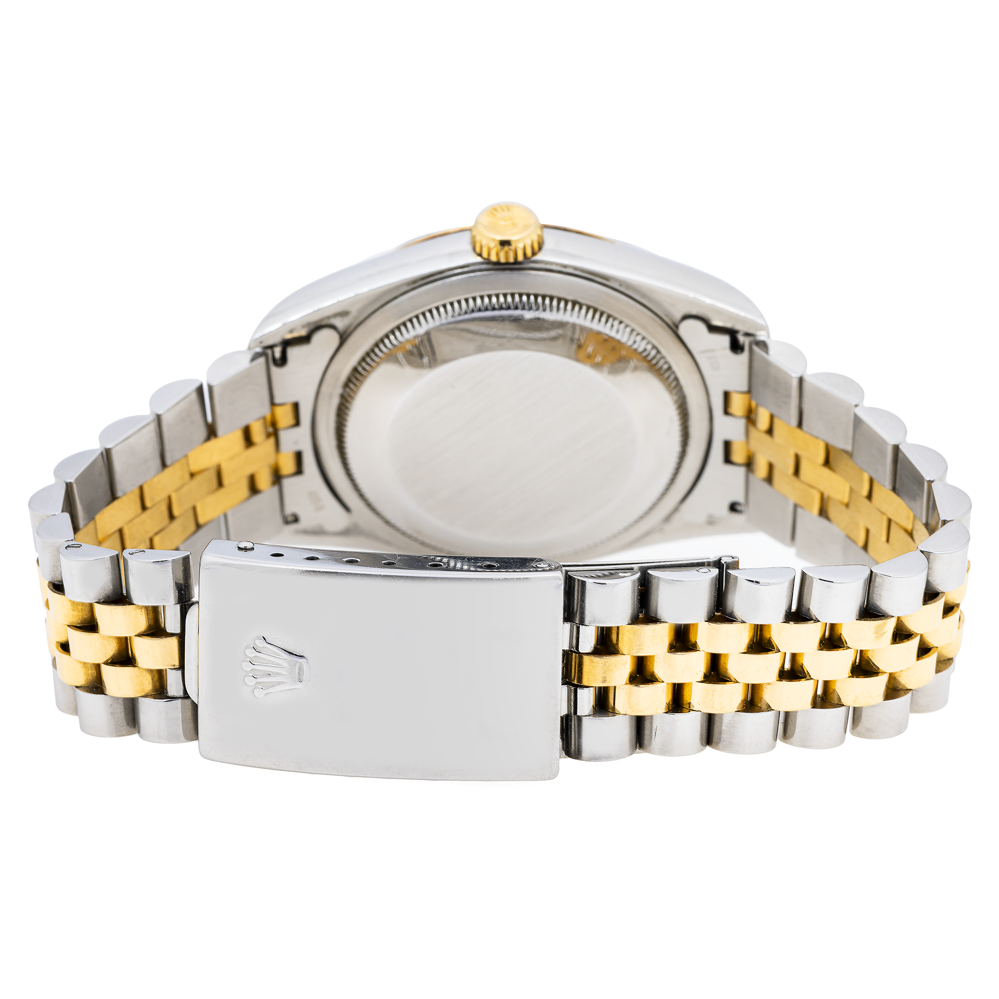 Rolex Datejust 36MM 16233 Stainless Steel and Yellow Gold Fluted Bezel Original Jubilee Diamond Dial-Rolex-JD Watches NY