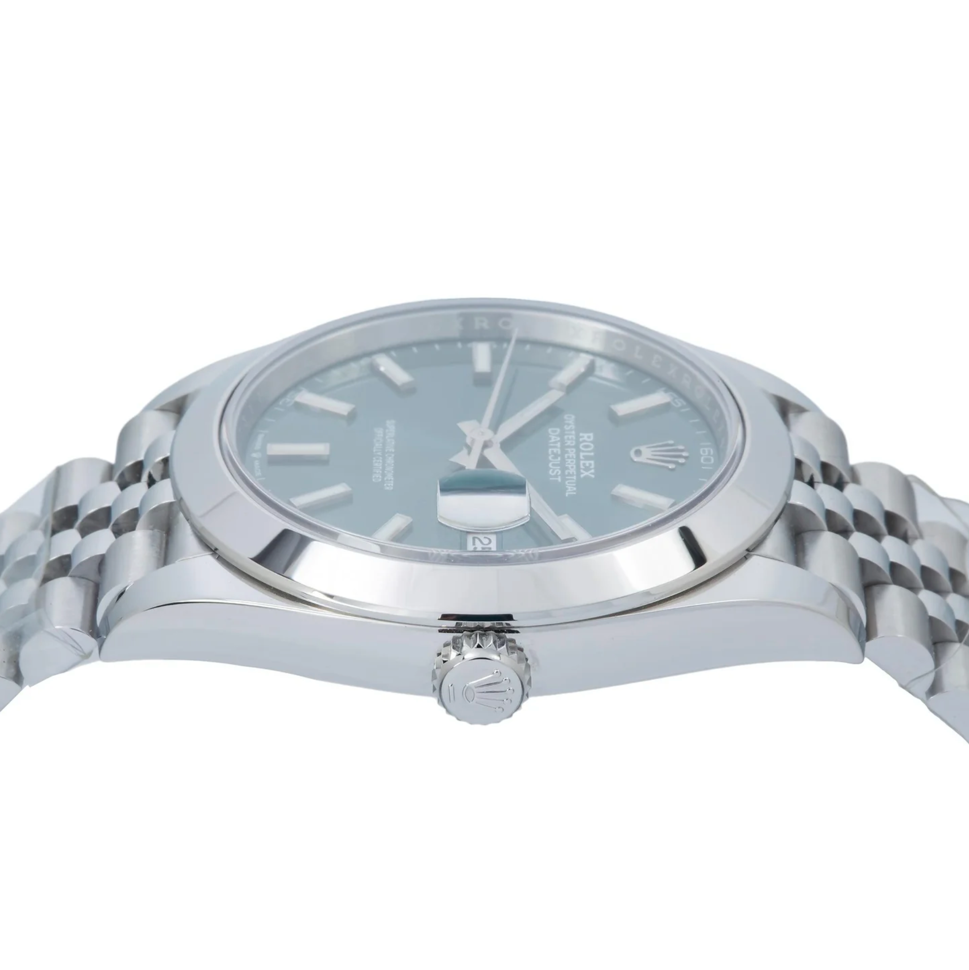 Rolex Datejust 41 – Stainless Steel with Mint Green Dial and Jubilee Bracelet Ref. 126300