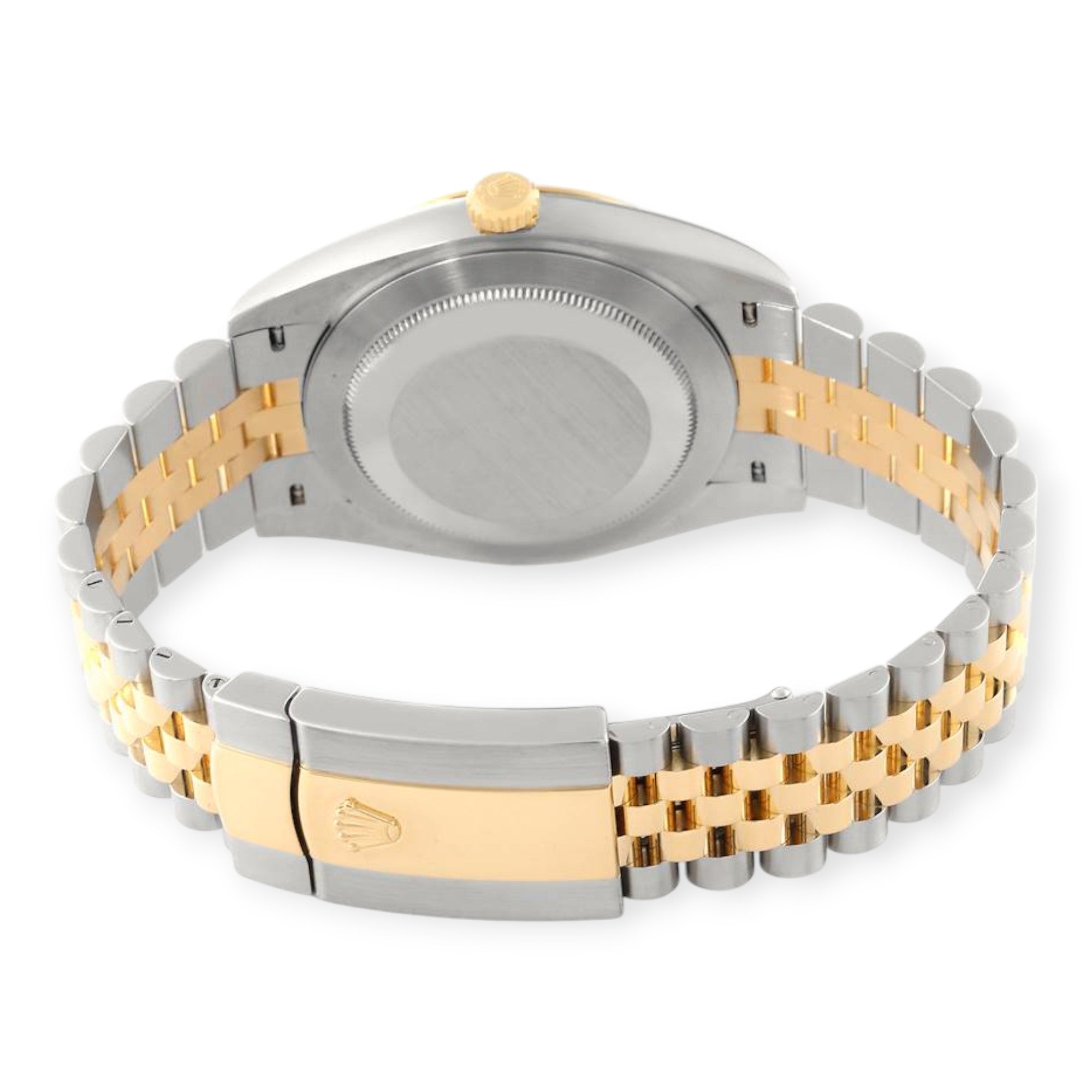 Rolex Datejust 41 Steel Yellow Gold 126333 Diamond Dial Mens Watch-Rolex-JD Watches NY