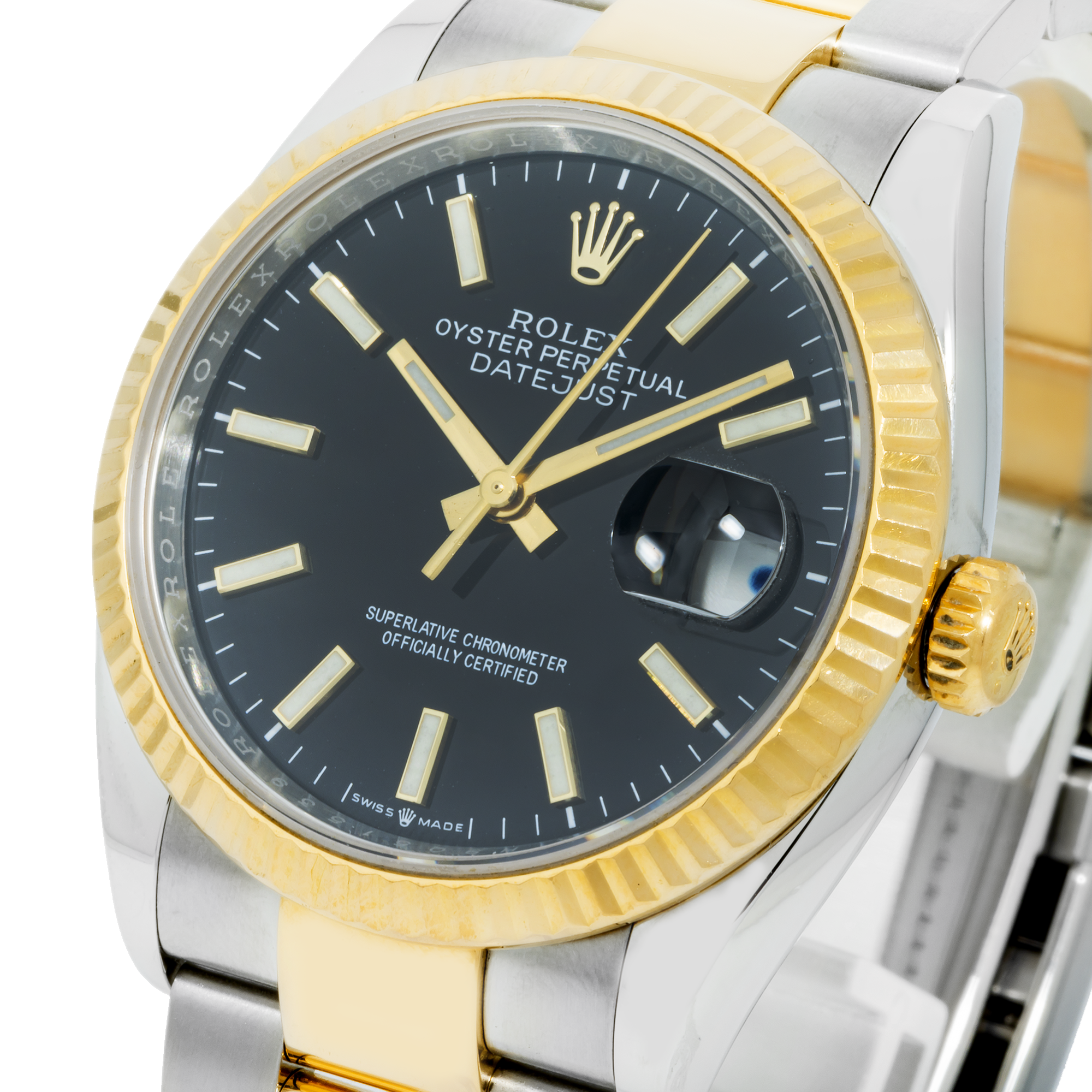 Rolex Datejust 41mm Stainless Steel and Yellow Gold (126333) with Oyster Bracelet-Rolex-JD Watches NY