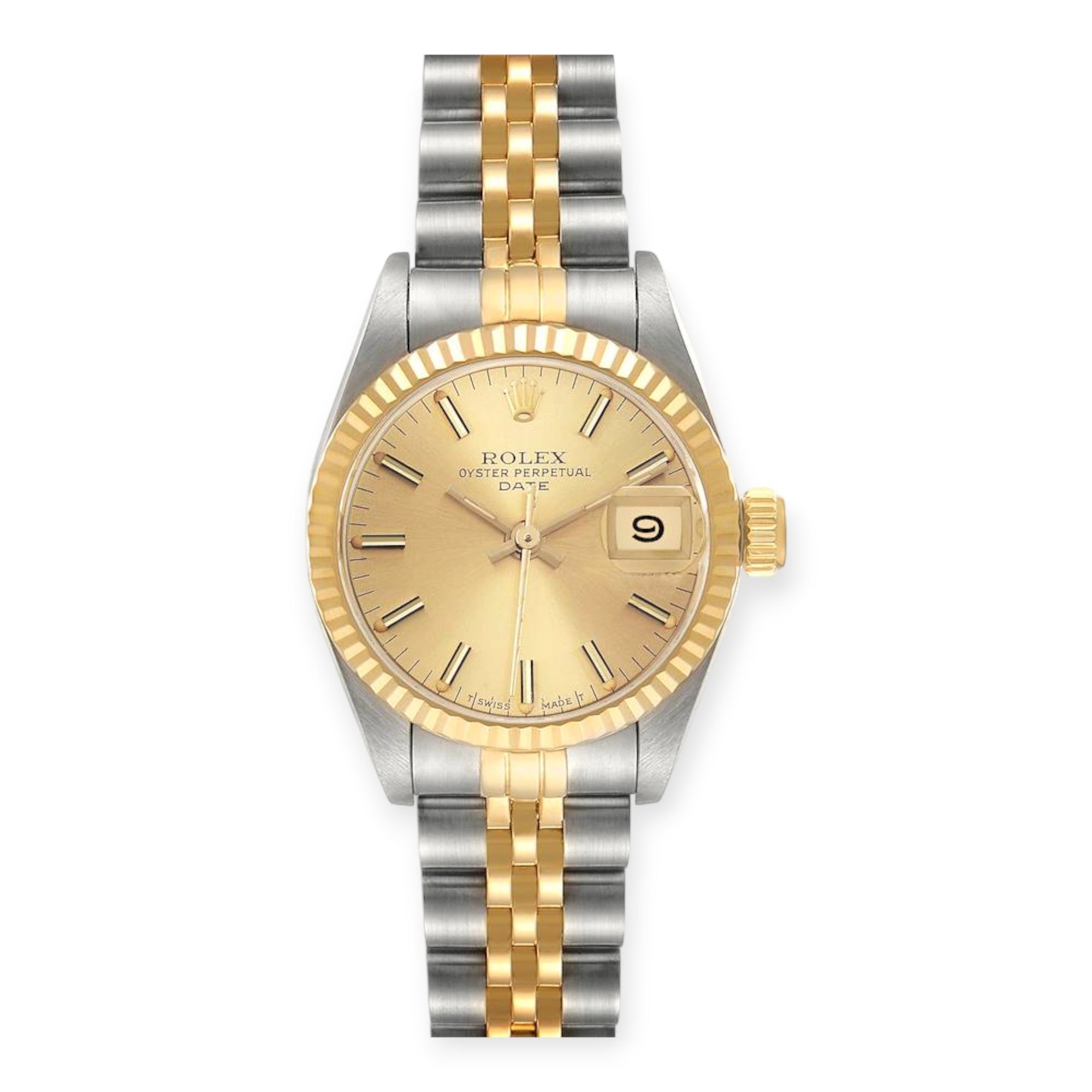 Rolex Datejust 69173 26MM Champagne Dial With Two Tone Jubilee Bracelet-Rolex-JD Watches NY