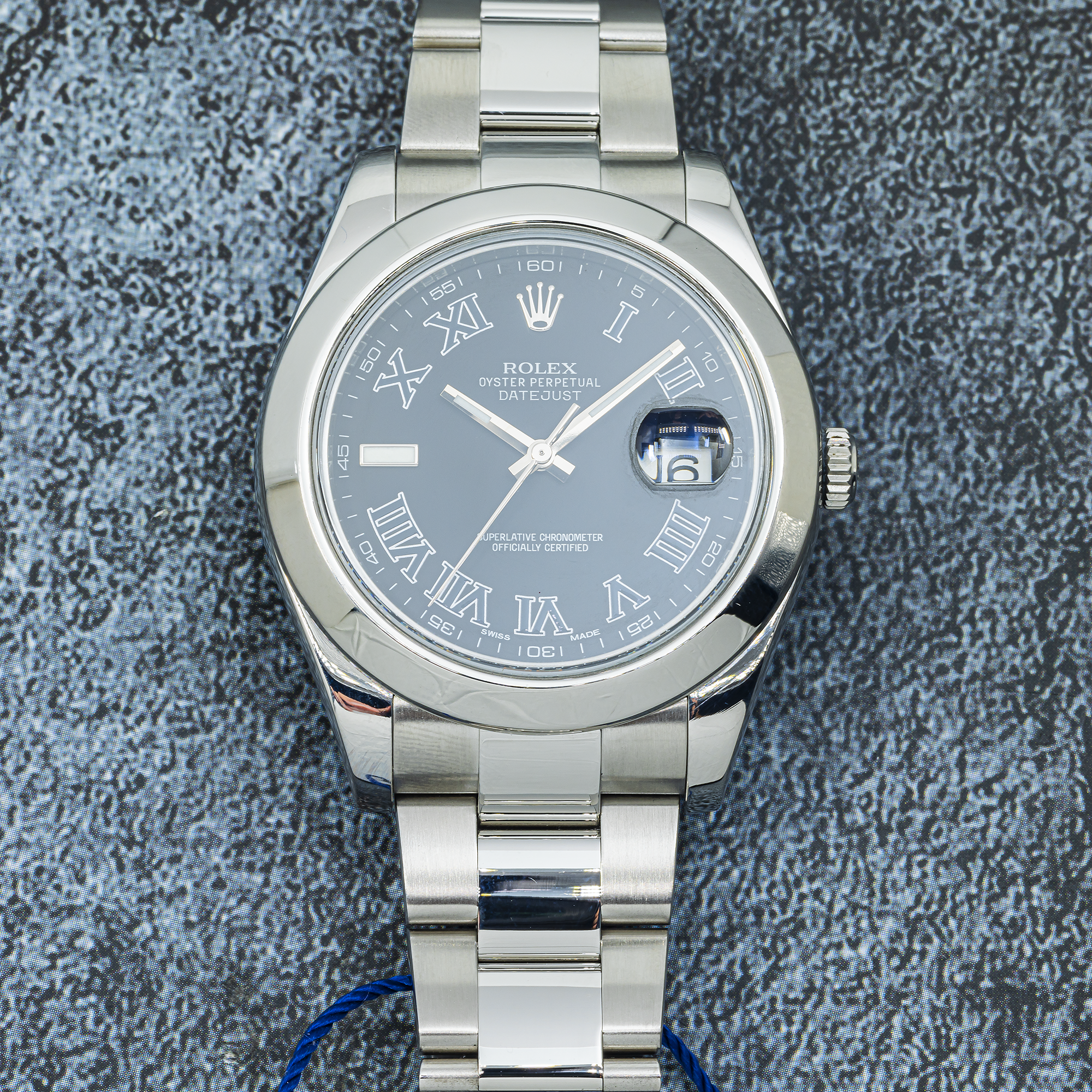 Pre-Owned Rolex Datejust II 116300 White Dial 41mm – JD Watches NY