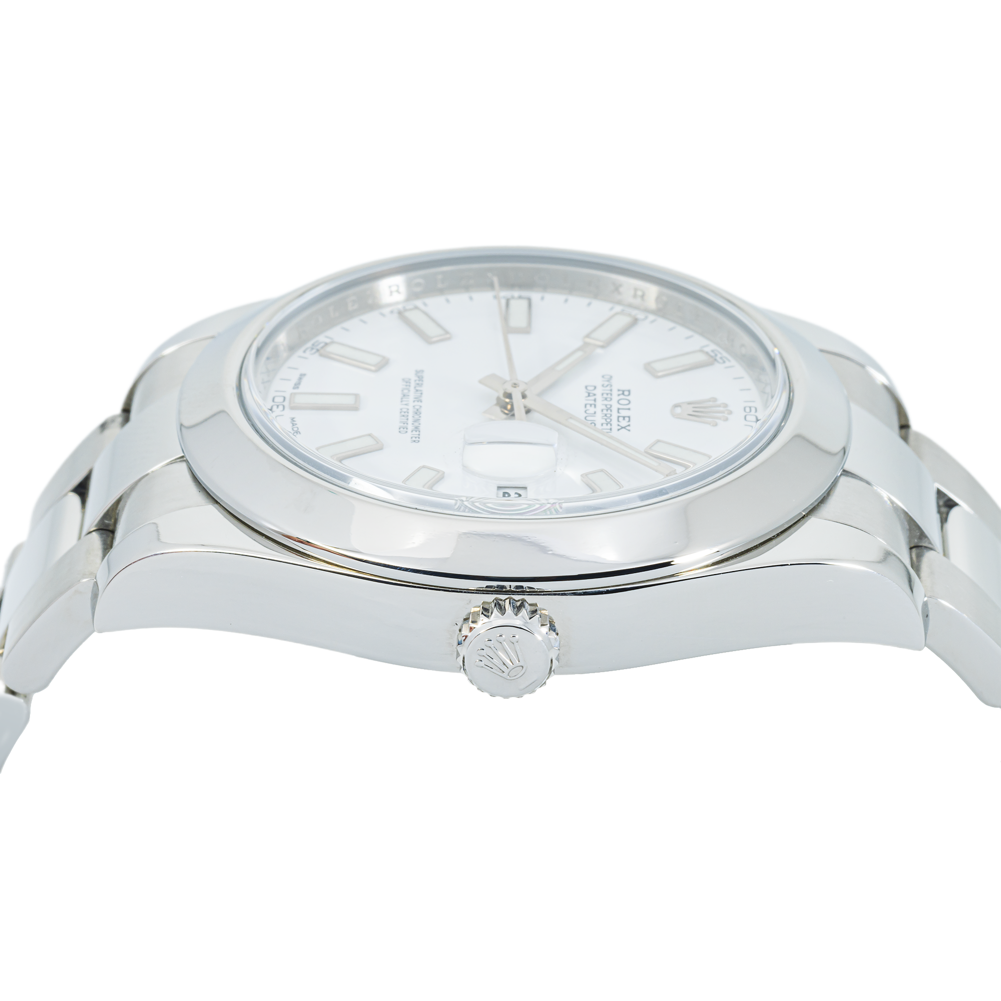 Rolex Datejust II 116300 White Dial 41mm Stainless Steel