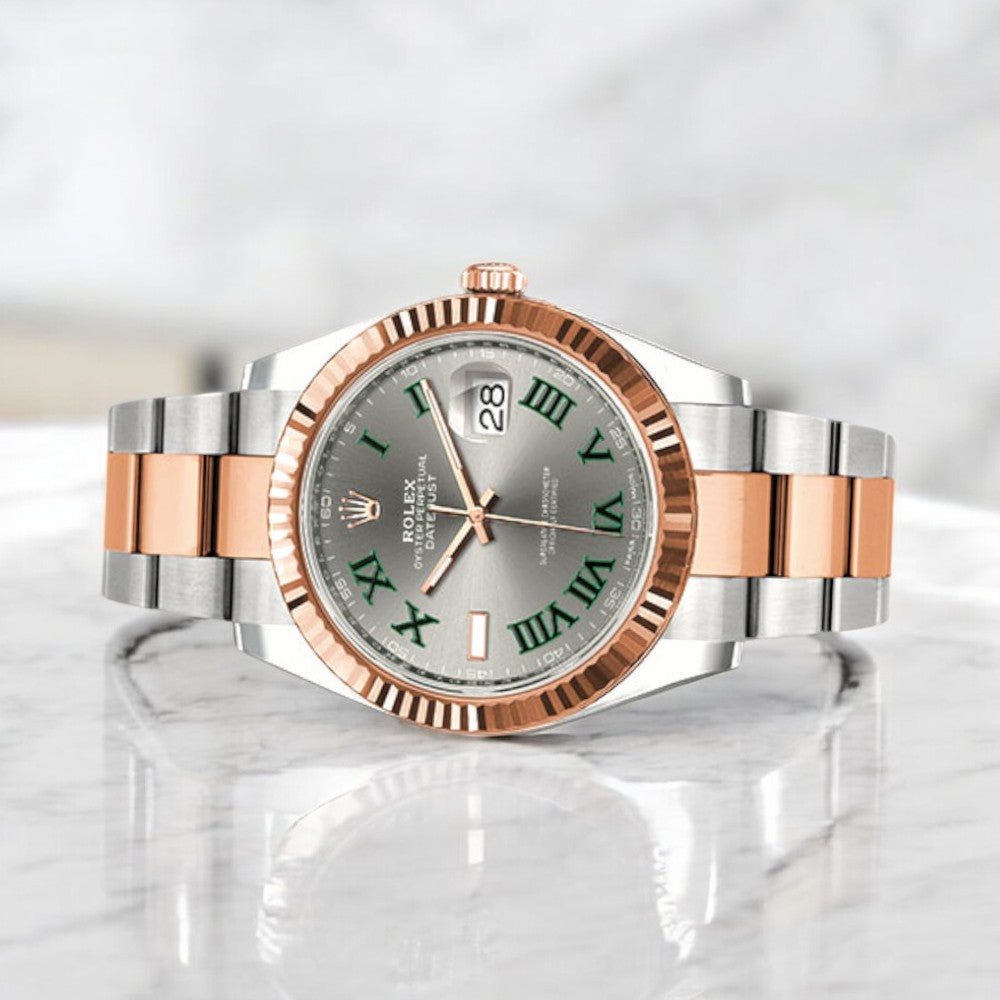 Rolex Datejust II 126331 41mm Wimbledon Dial Two Tone Watch-Rolex-JD Watches NY