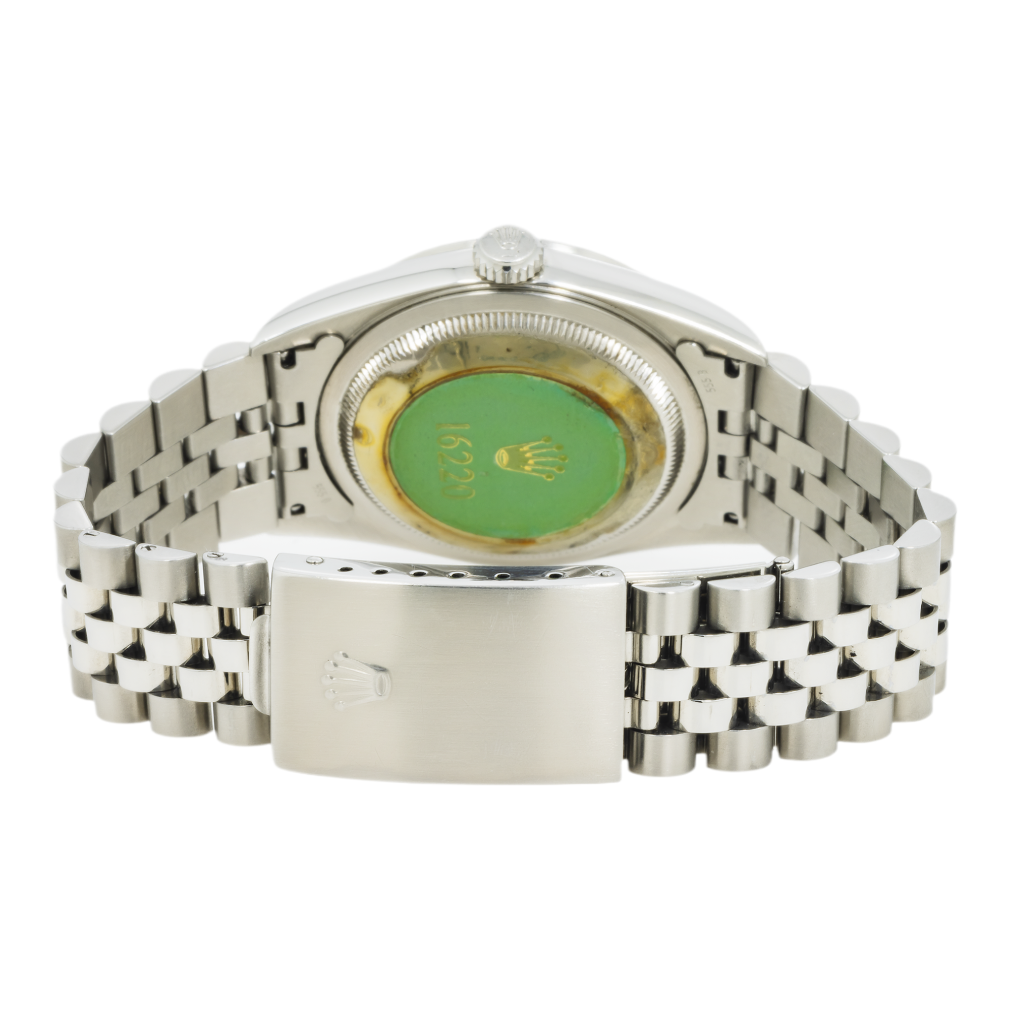 Rolex Datejust Stainless Steel 36mm with Engine Turned Bezel 16220 and Jubilee Bracelet-Rolex-JD Watches NY