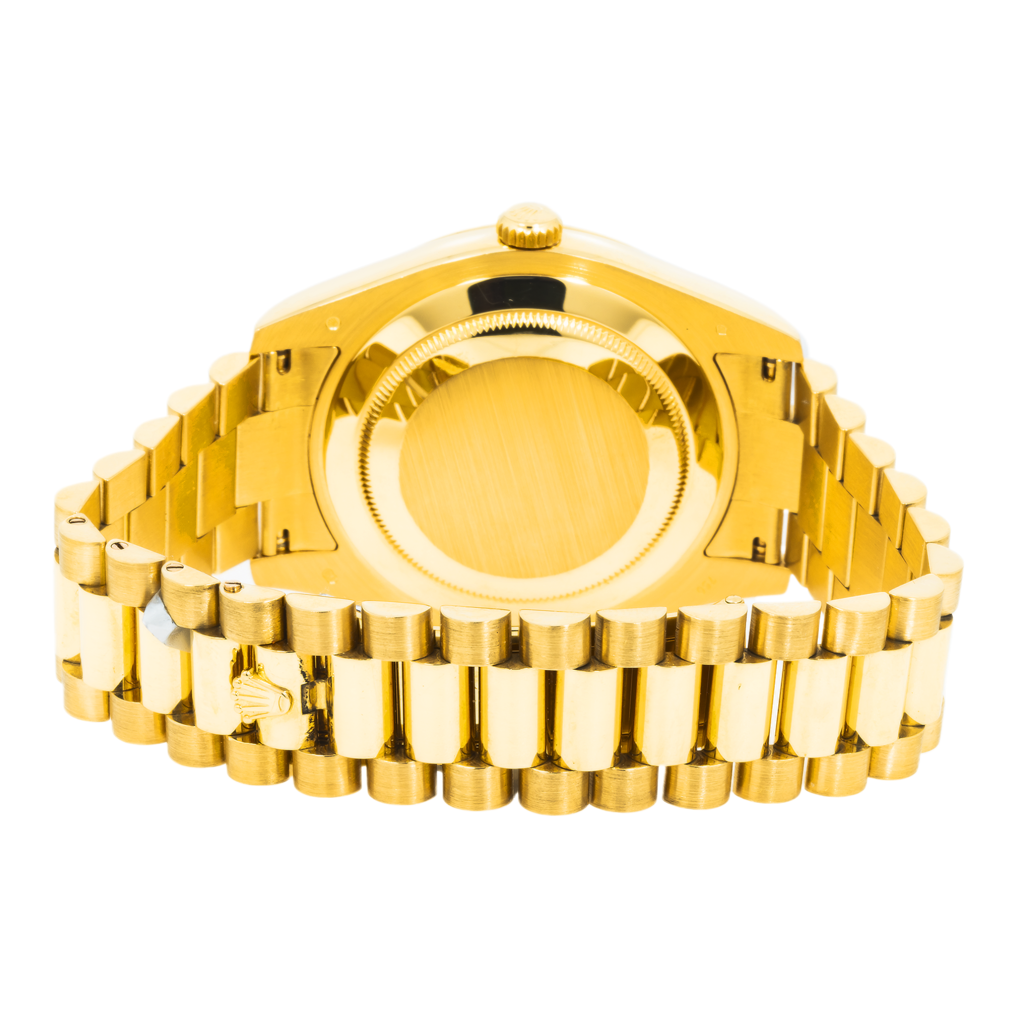 Rolex Day Date II President Yellow Gold Diamond and Ruby Dial 218238-Rolex-JD Watches NY