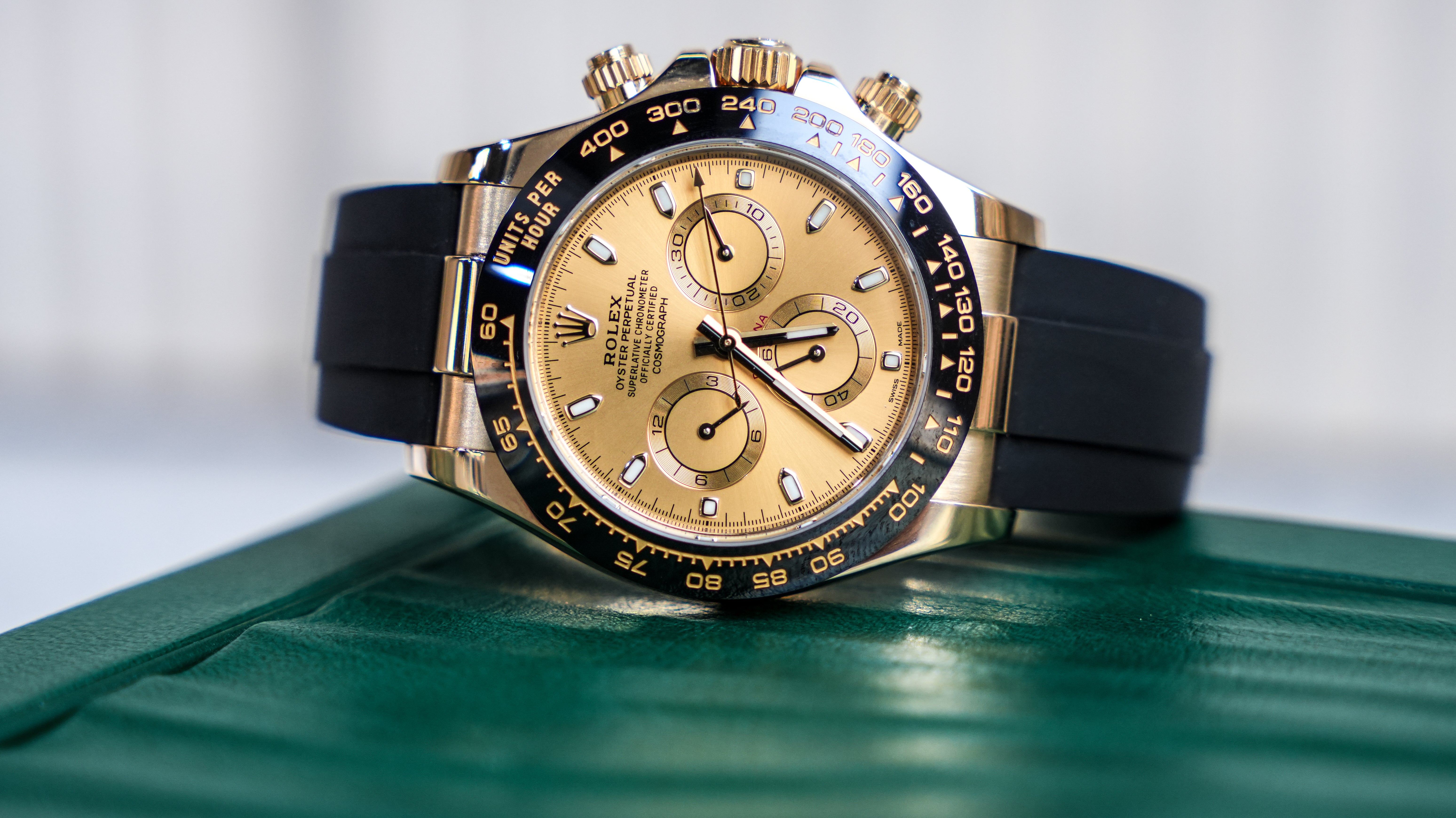 Rolex Daytona 116518LN Yellow Gold Champagne Dial-Rolex-JD Watches NY