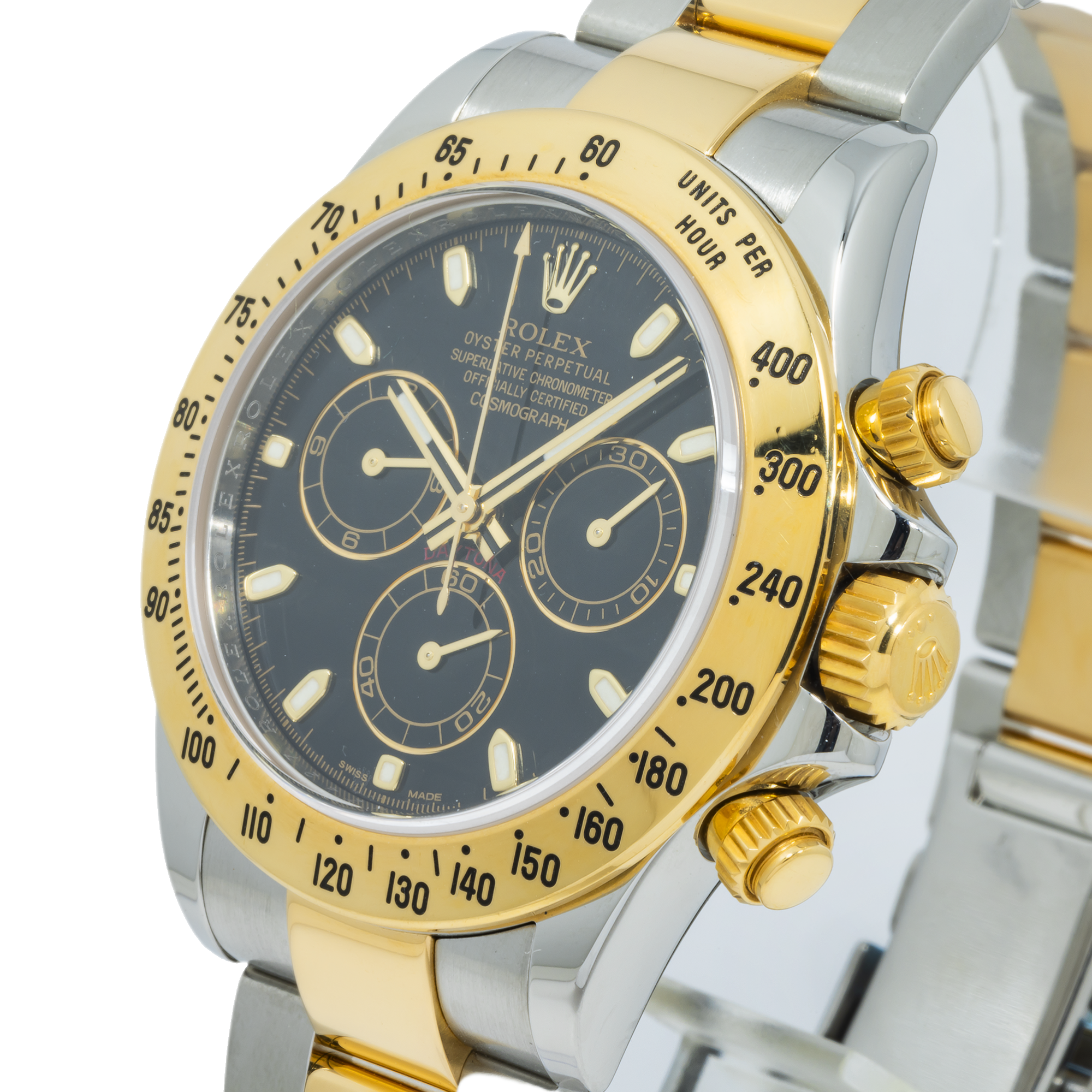 Rolex Daytona Black Dial 116523-Rolex-JD Watches NY