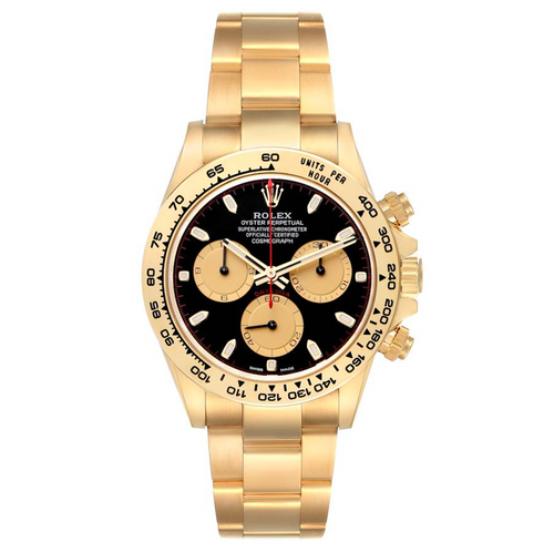 Rolex Daytona Cosmograph Black Dial Yellow Gold 40mm