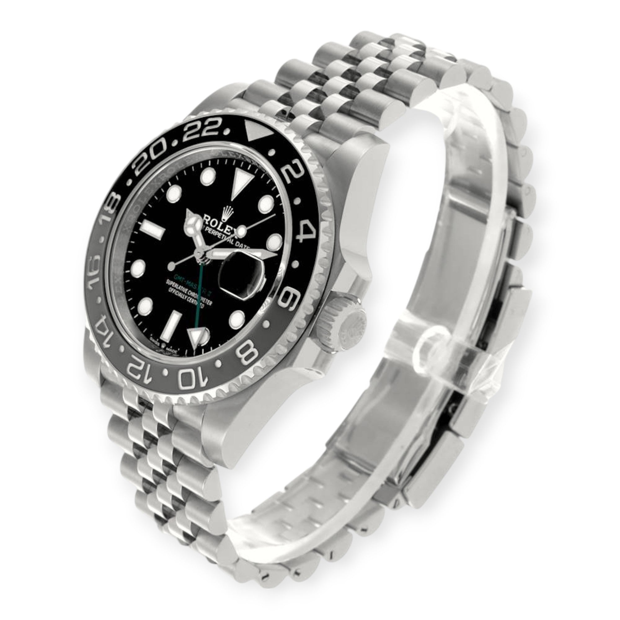 Rolex GMT-Master II 126710GRNR 'Bruce Wayne' Stainless Steel Jubilee-Rolex-JD Watches NY