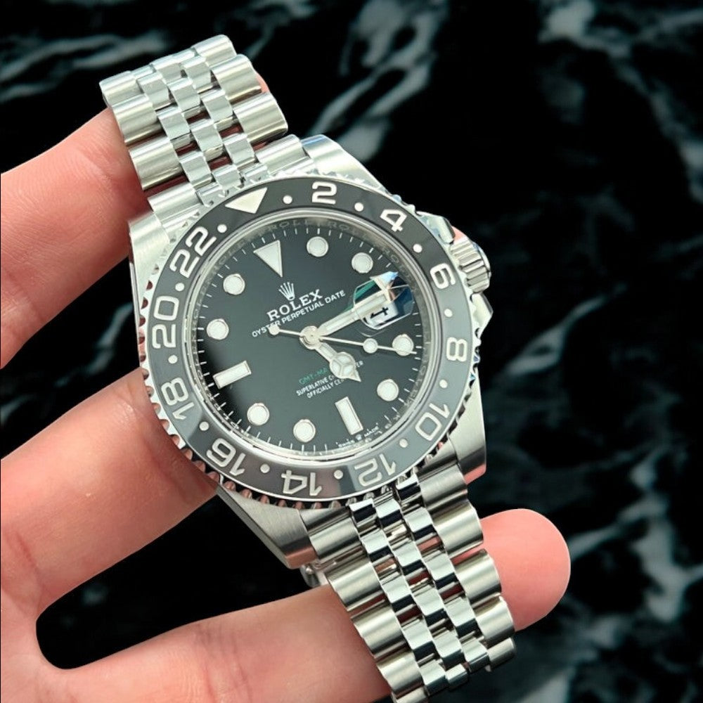Rolex GMT-Master II 126710GRNR 'Bruce Wayne' Stainless Steel Jubilee-Rolex-JD Watches NY