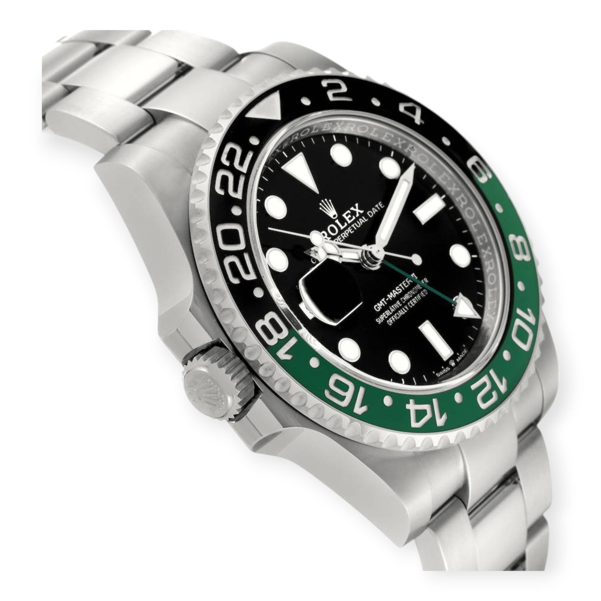 Rolex GMT-Master II 126720VTNR 40MM Black Dial With Green And Black Bezel-Rolex-JD Watches NY