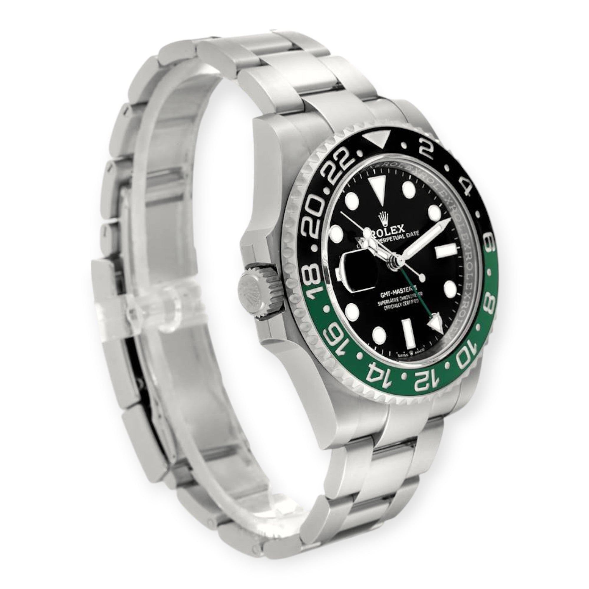 Rolex GMT-Master II 126720VTNR 40MM Black Dial With Green And Black Bezel-Rolex-JD Watches NY
