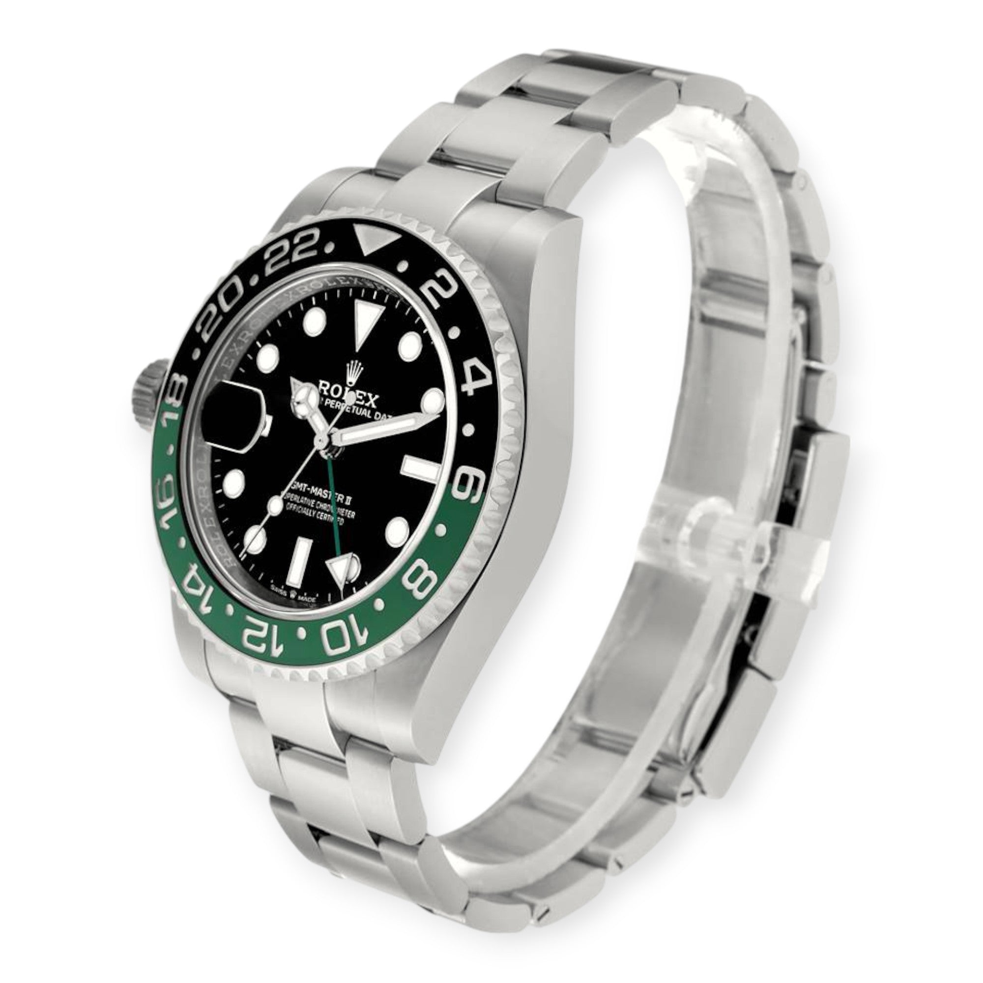 Rolex GMT-Master II 126720VTNR 40MM Black Dial With Green And Black Bezel-Rolex-JD Watches NY