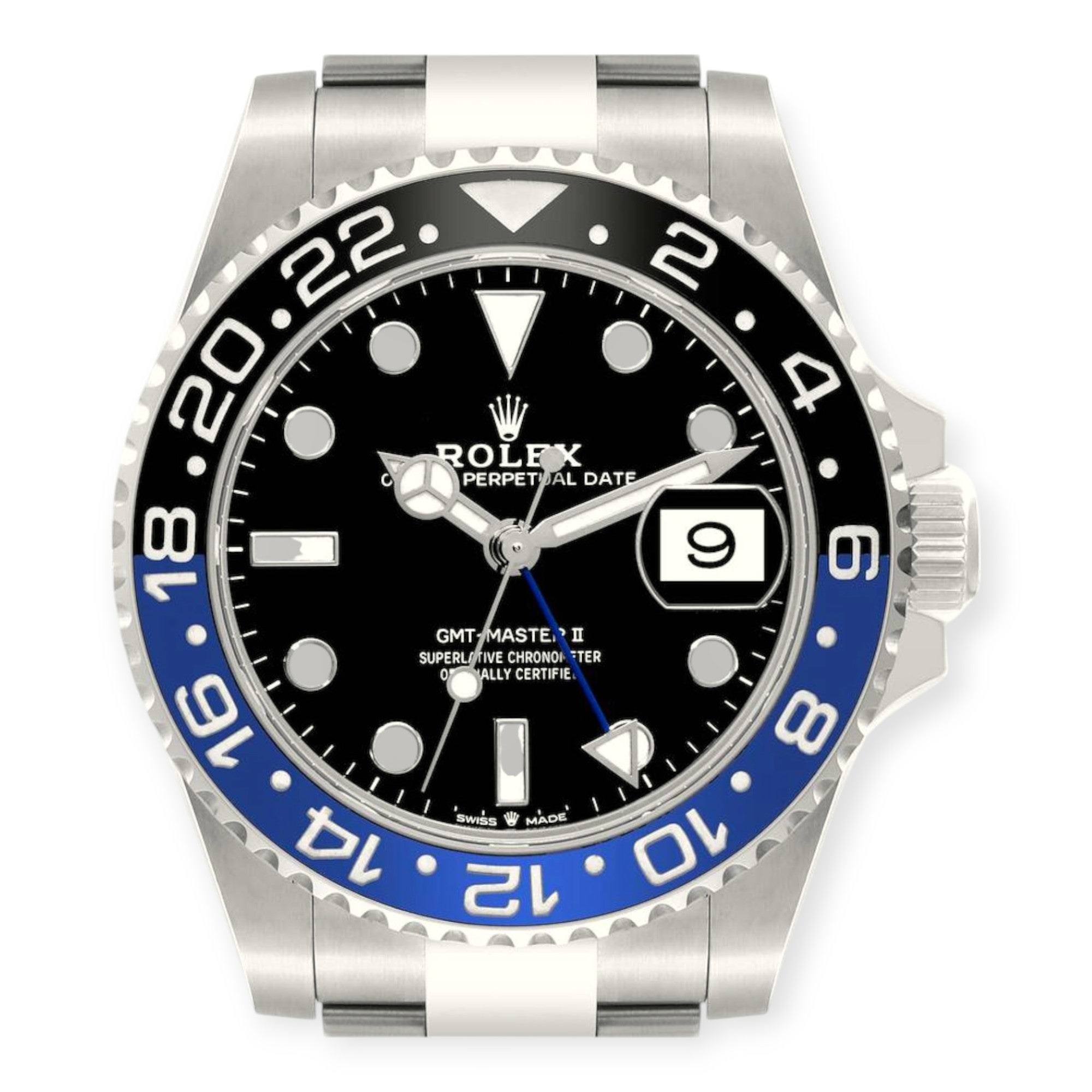 Rolex GMT Master II Batman 116710 Bezel Steel Mens Watch-Rolex-JD Watches NY