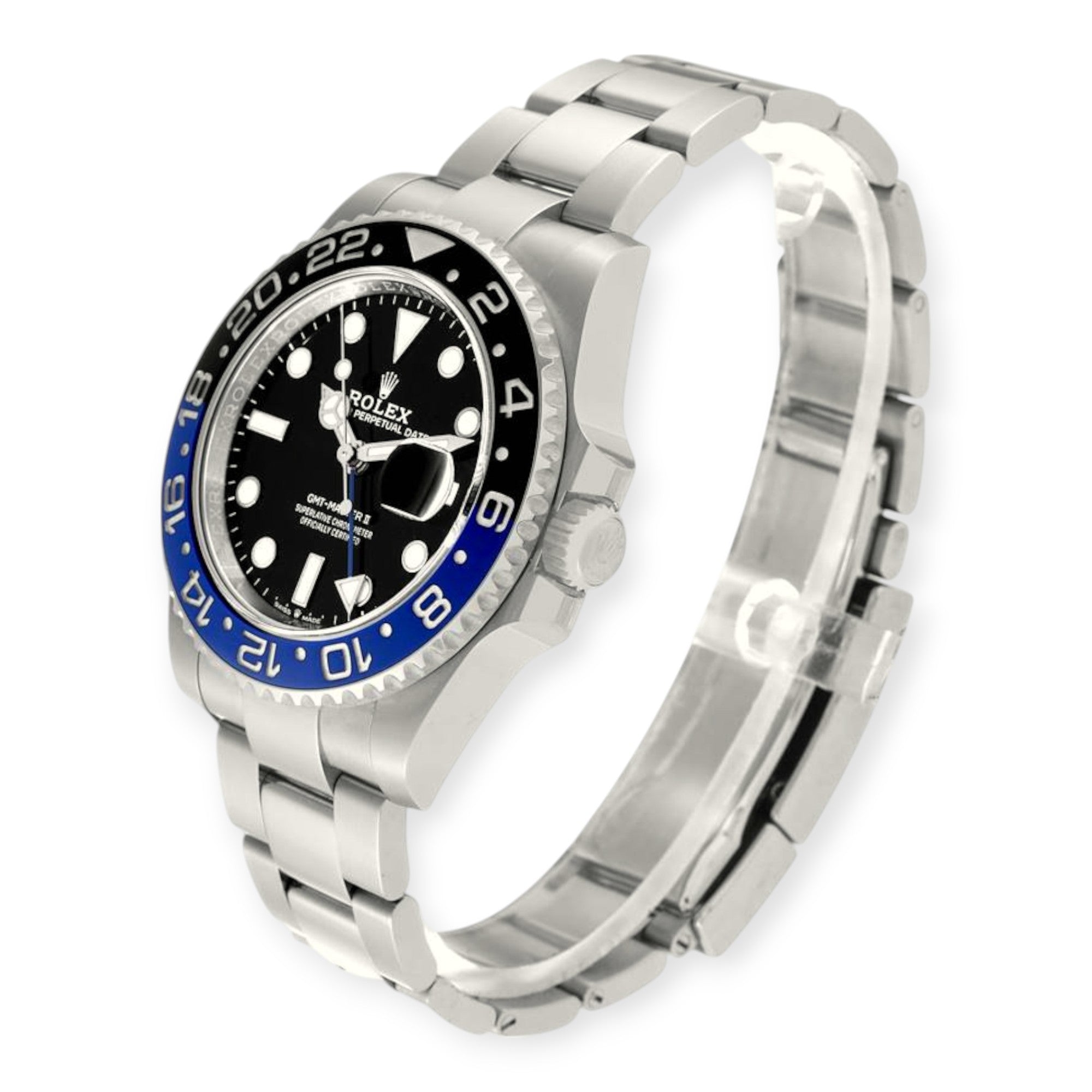 Rolex GMT Master II Batman 116710 Bezel Steel Mens Watch-Rolex-JD Watches NY