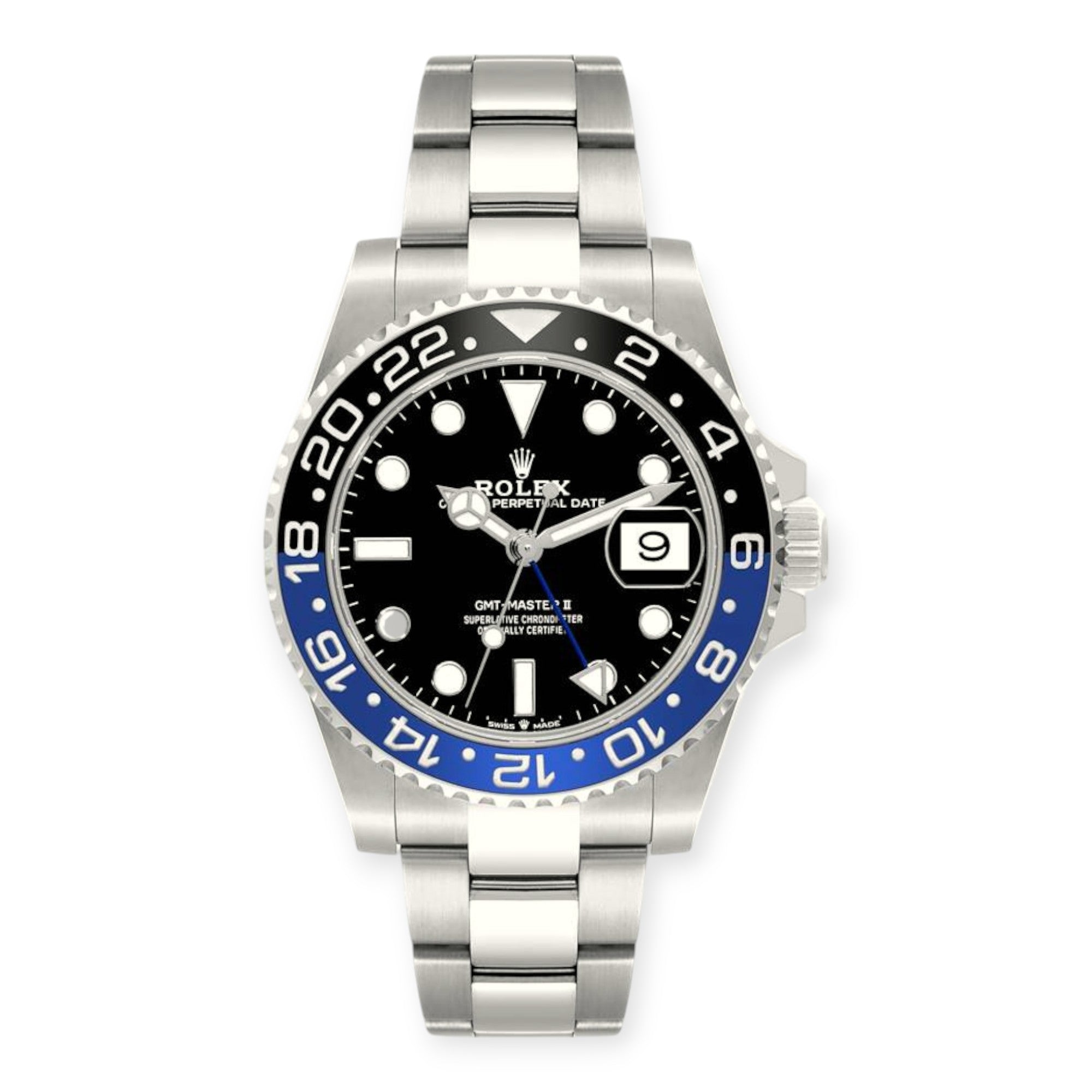 Rolex GMT Master II Batman 116710 Bezel Steel Mens Watch-Rolex-JD Watches NY