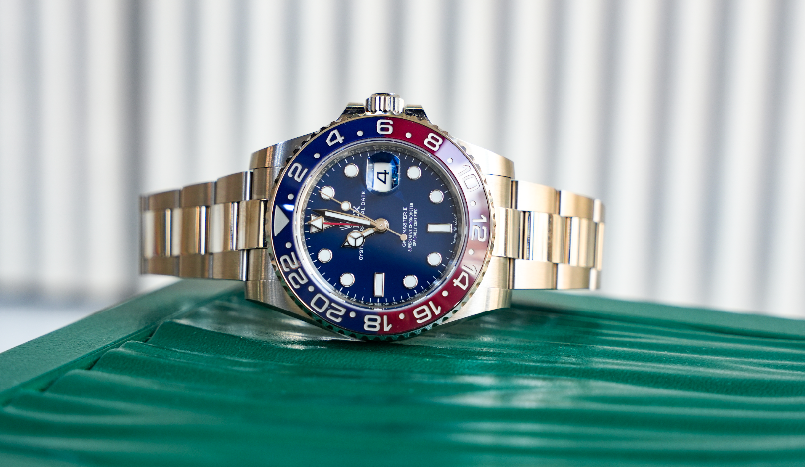 Rolex GMT-Master II “Pepsi” – 18k White Gold with Blue Dial Ref. 126719BLRO