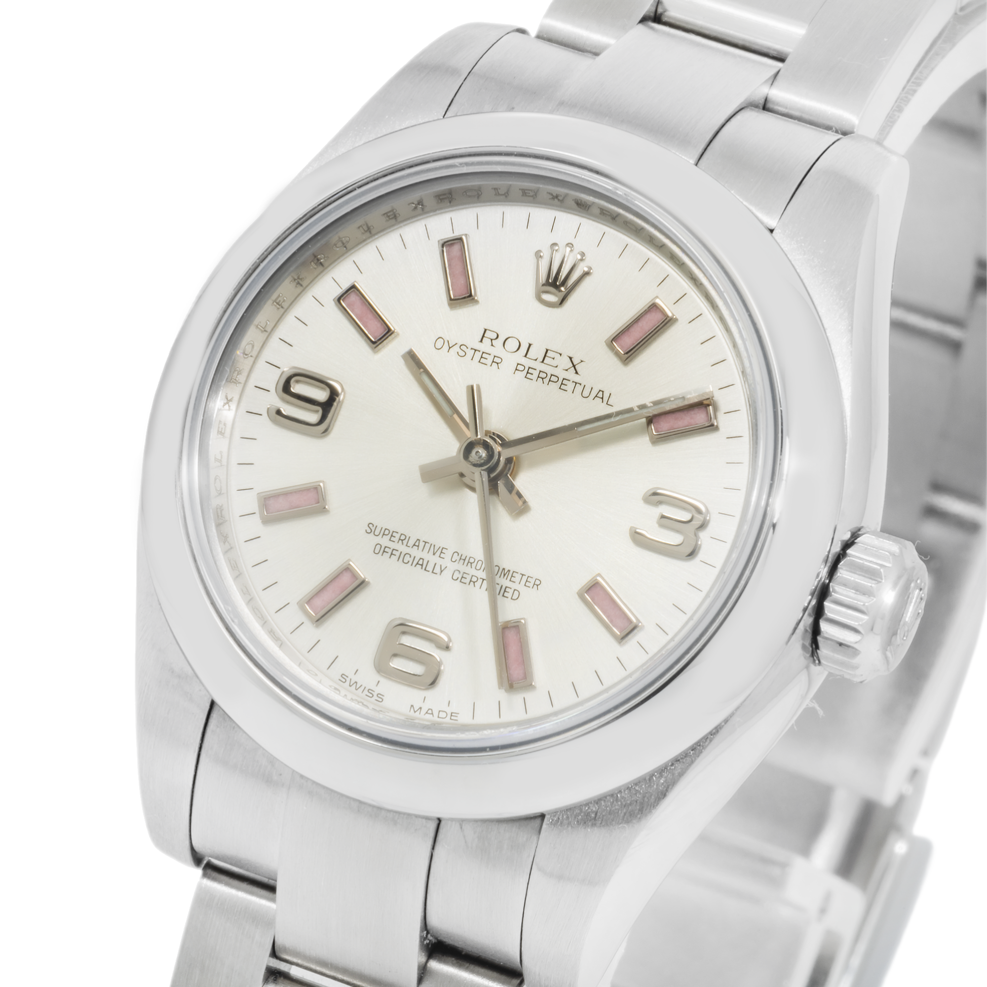 Rolex Ladies Oyster Perpetual 26mm 176200 with Oyster Bracelet-Rolex-JD Watches NY