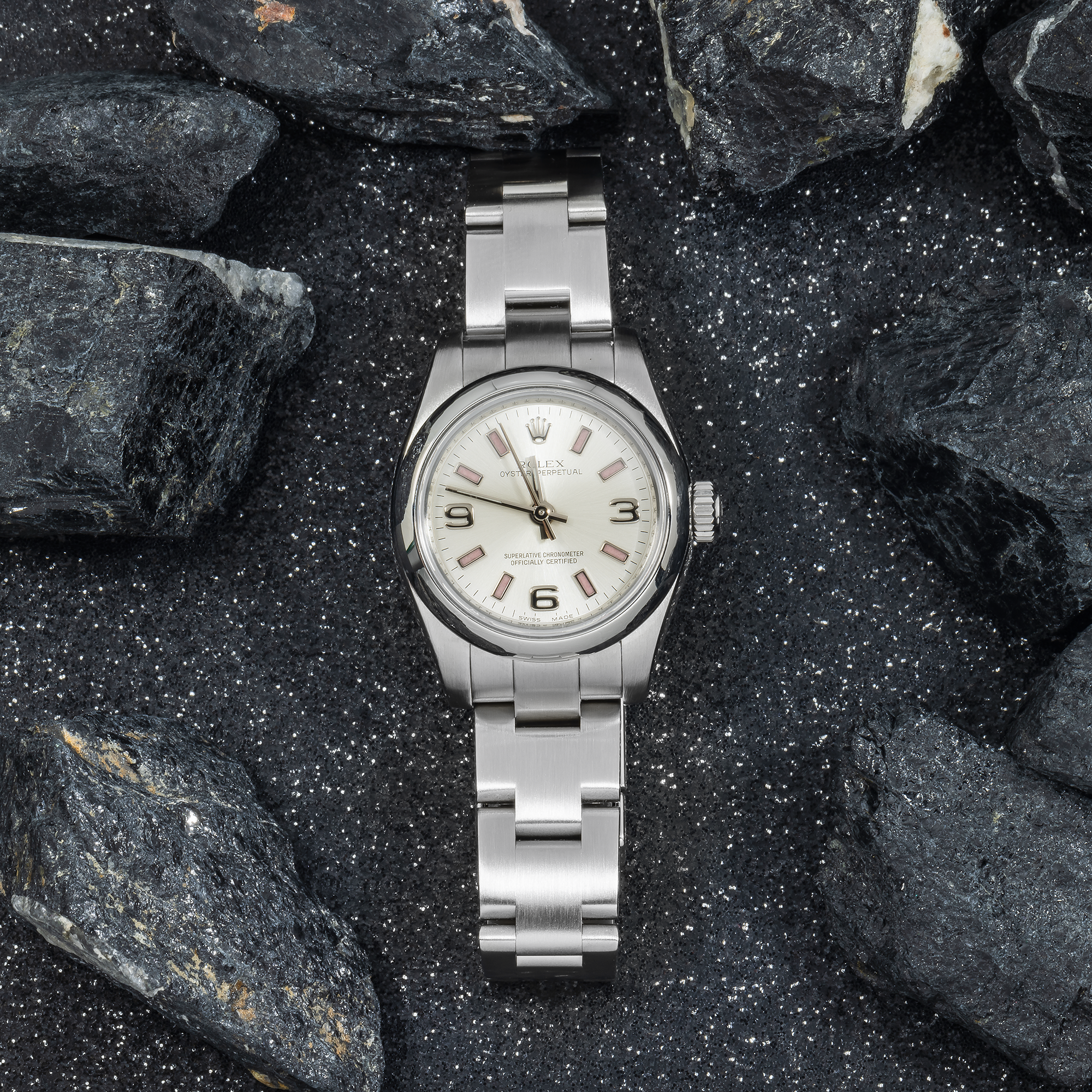 Rolex Ladies Oyster Perpetual 26mm 176200 with Oyster Bracelet-Rolex-JD Watches NY